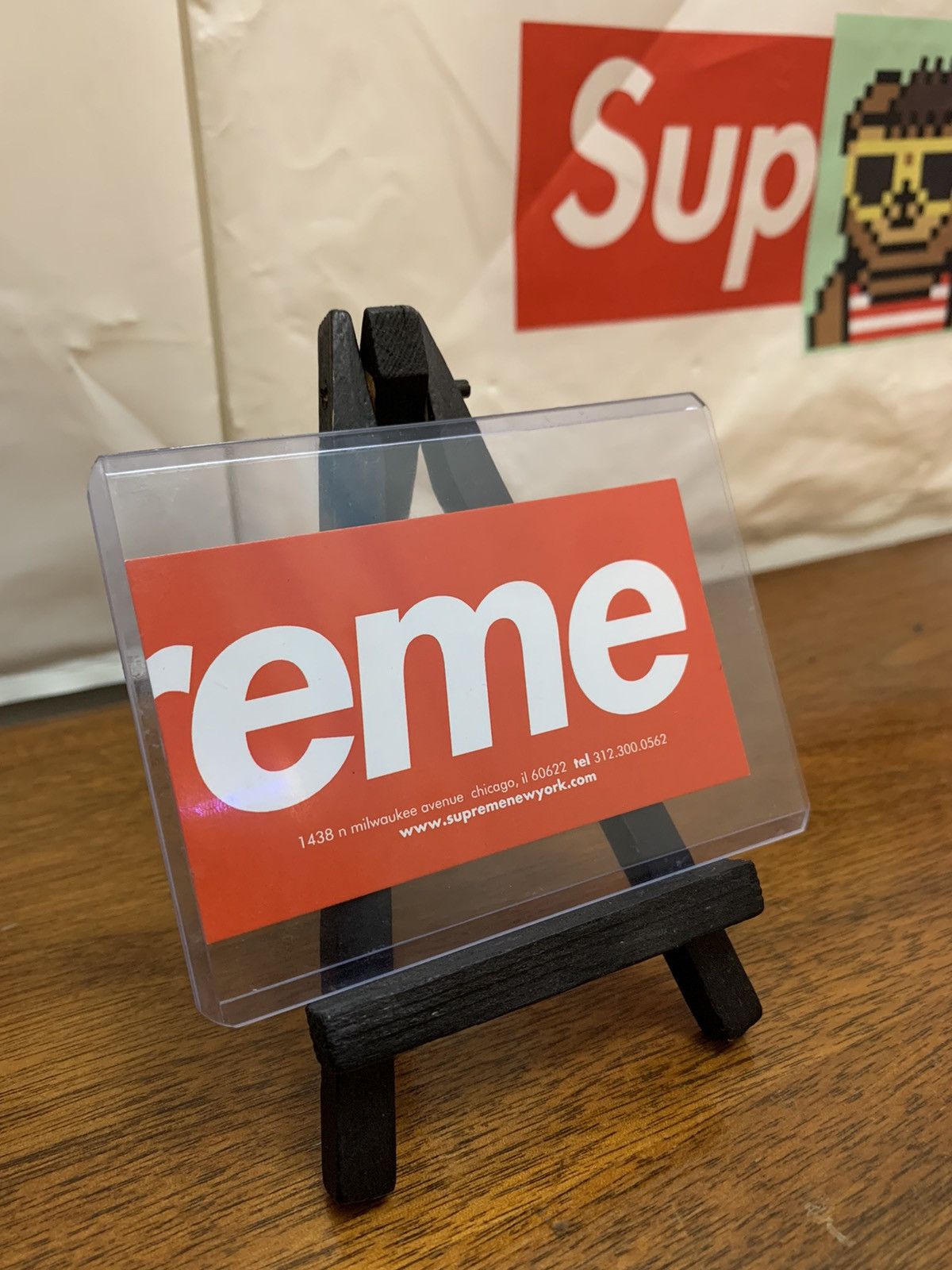 Supreme Supreme Chicago Business Card Size ONE SIZE - 12 Thumbnail