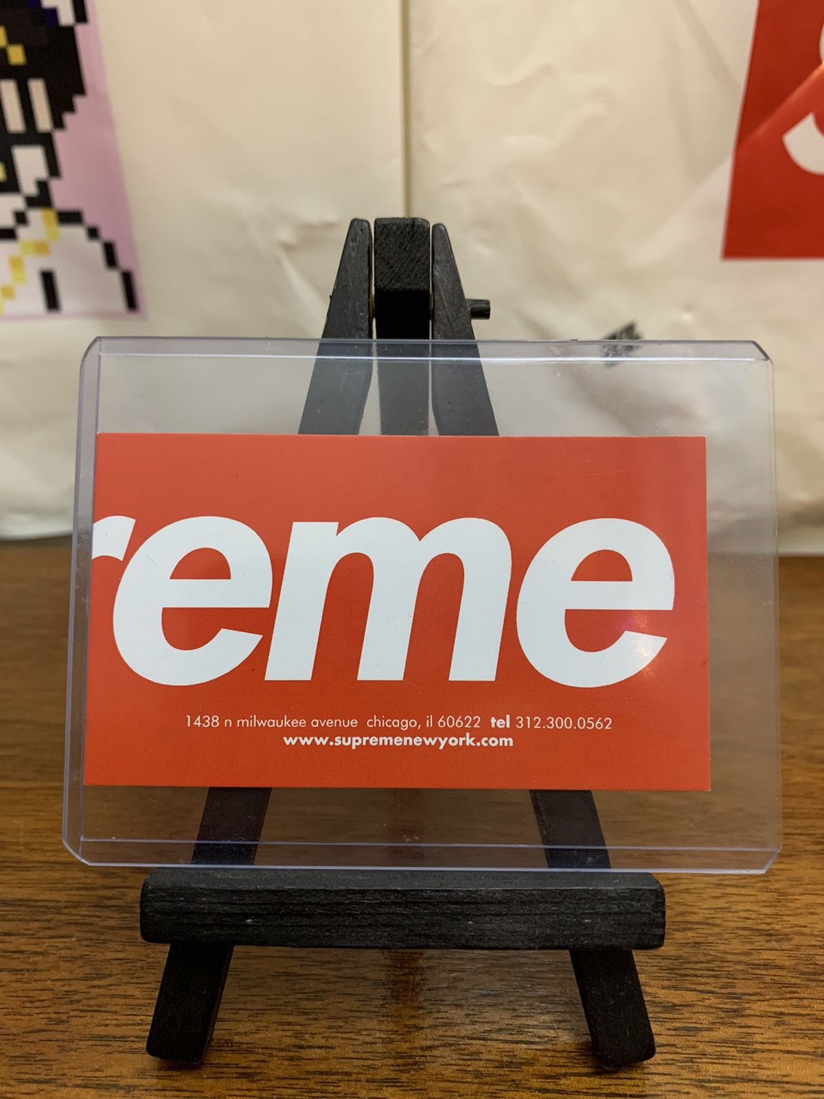 Supreme Supreme Chicago Business Card Size ONE SIZE - 11 Thumbnail