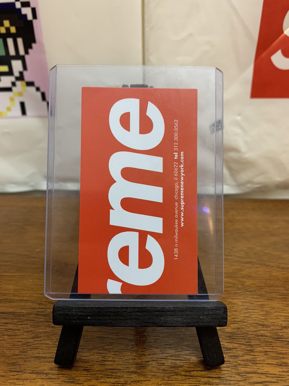 Supreme Supreme Chicago Business Card Size ONE SIZE - 8 Thumbnail