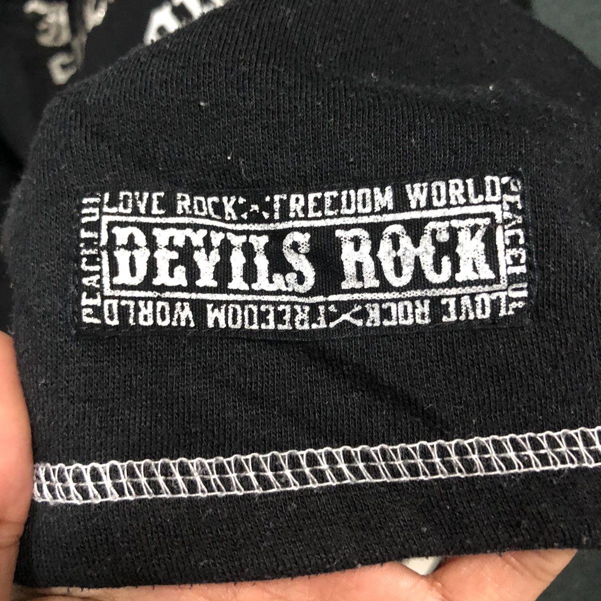 Seditionaries Vintage Devils Rock Crewneck Big Logo Long Sleeve Tee Shirt Size S / US 4 / IT 40 - 10 Thumbnail