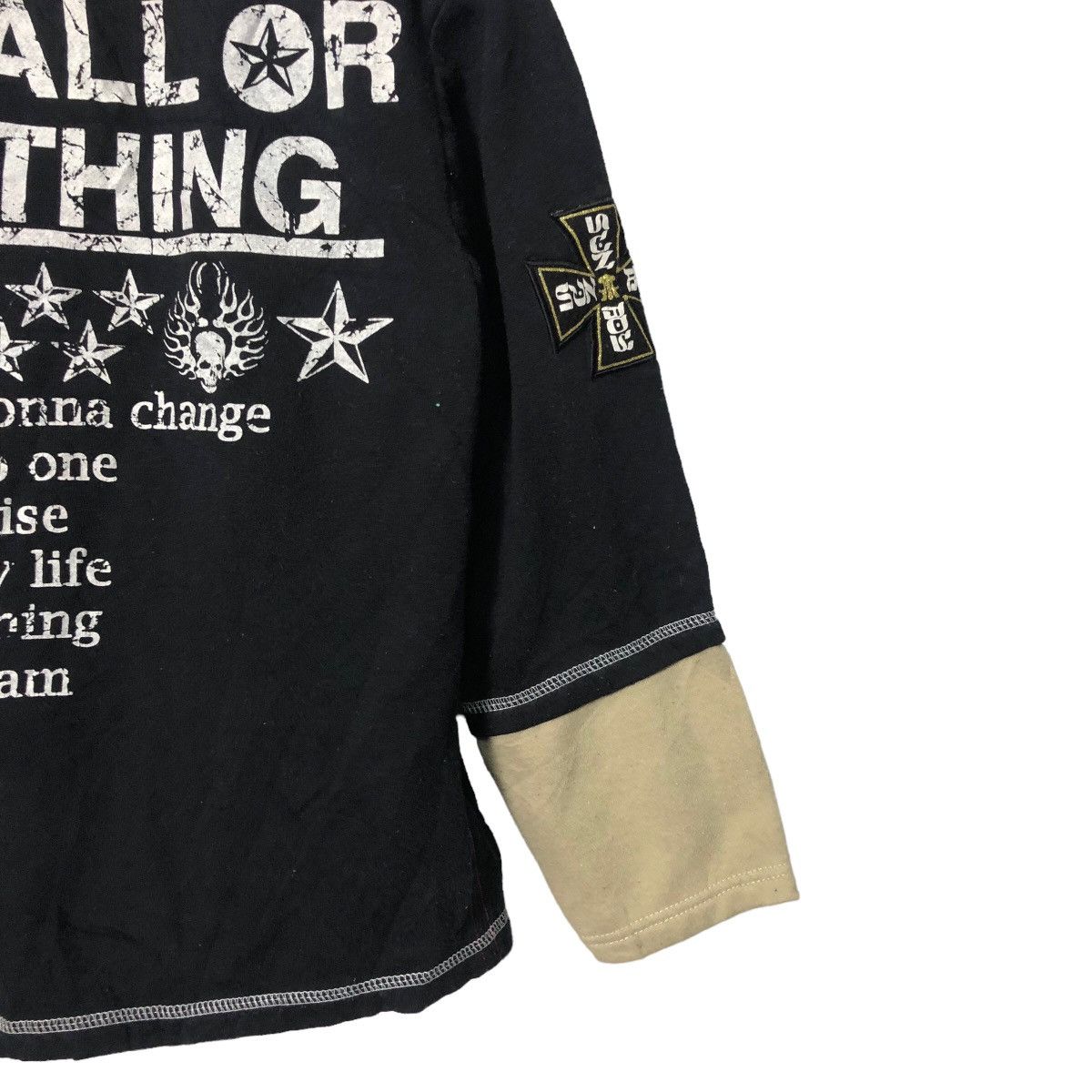 Seditionaries Vintage Devils Rock Crewneck Big Logo Long Sleeve Tee Shirt Size S / US 4 / IT 40 - 7 Thumbnail