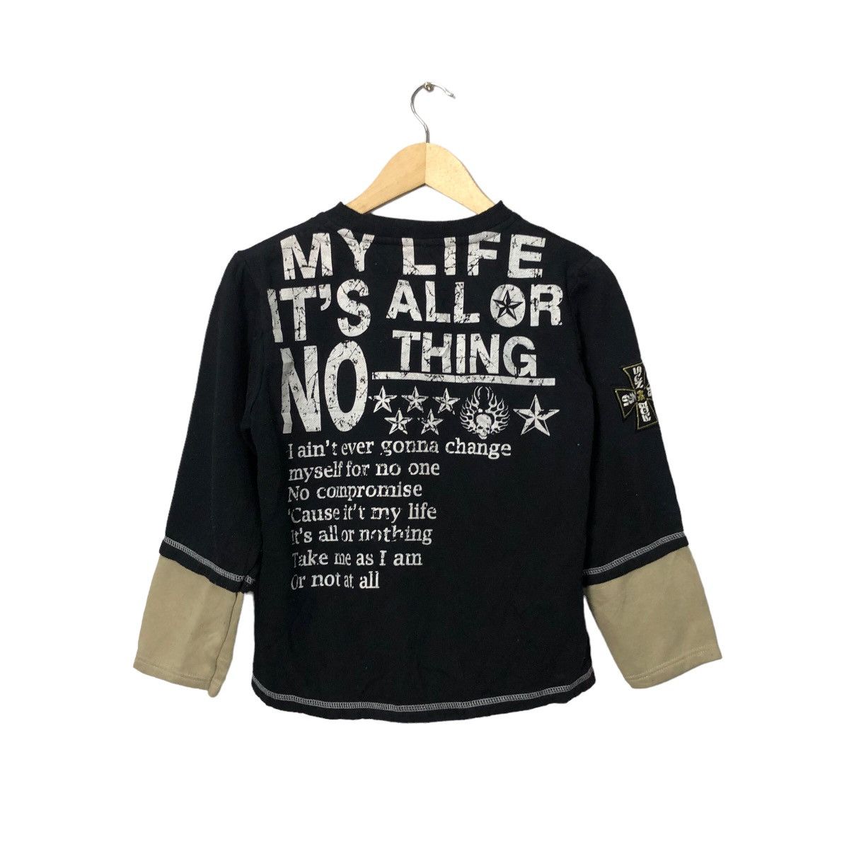 Seditionaries Vintage Devils Rock Crewneck Big Logo Long Sleeve Tee Shirt Size S / US 4 / IT 40 - 6 Thumbnail