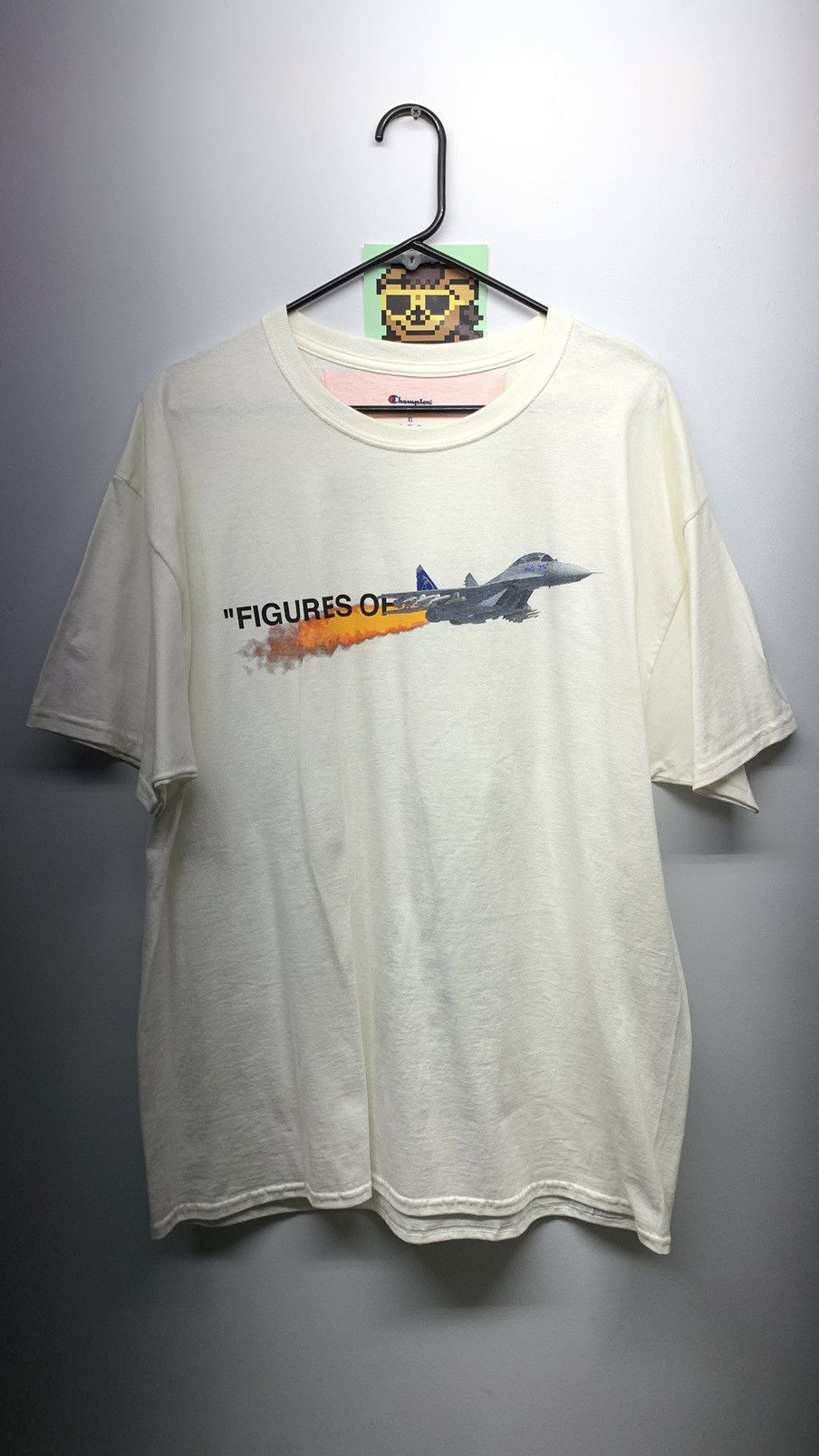 Virgil Abloh MCA Figures of Speech Lines Tee White Men's - SS19 - US