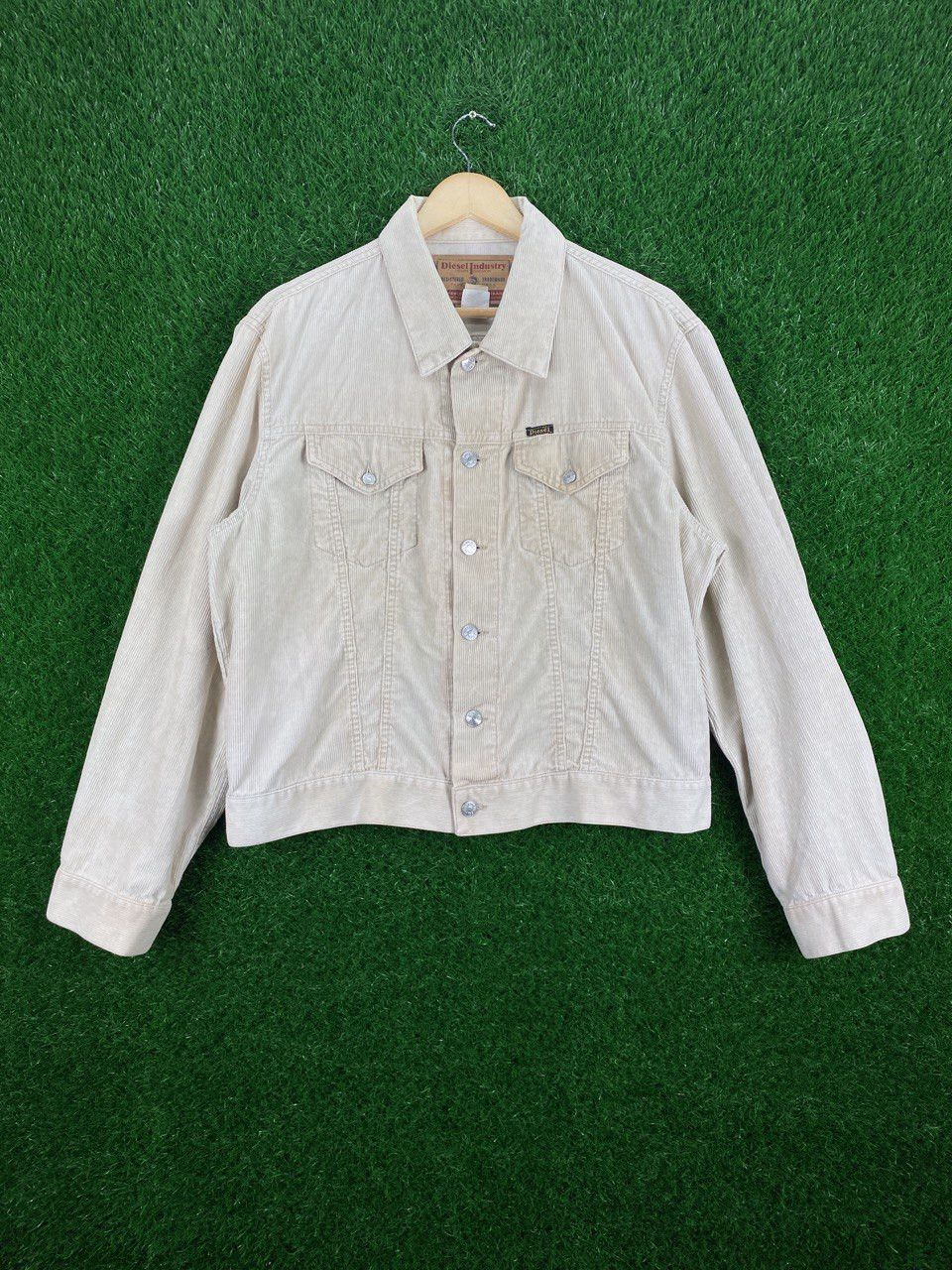 Diesel Vintage Diesel Corduroy Jacket Sun Faded Size US L / EU 52-54 / 3 - 1 Thumbnail