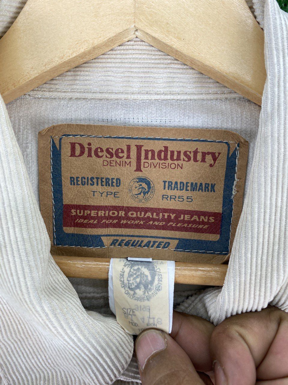 Diesel Vintage Diesel Corduroy Jacket Sun Faded Size US L / EU 52-54 / 3 - 5 Thumbnail