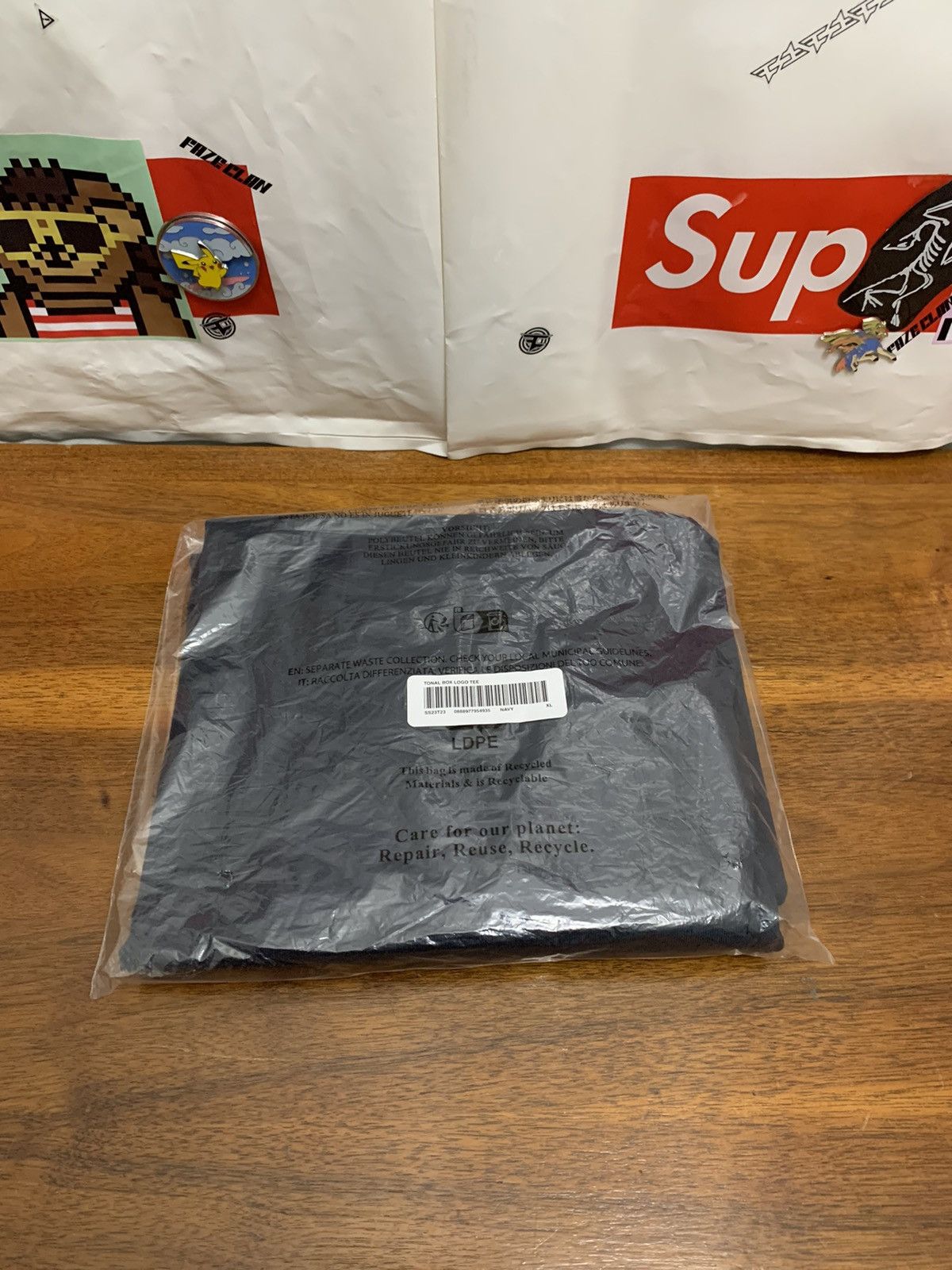 Supreme Verify Tee Black