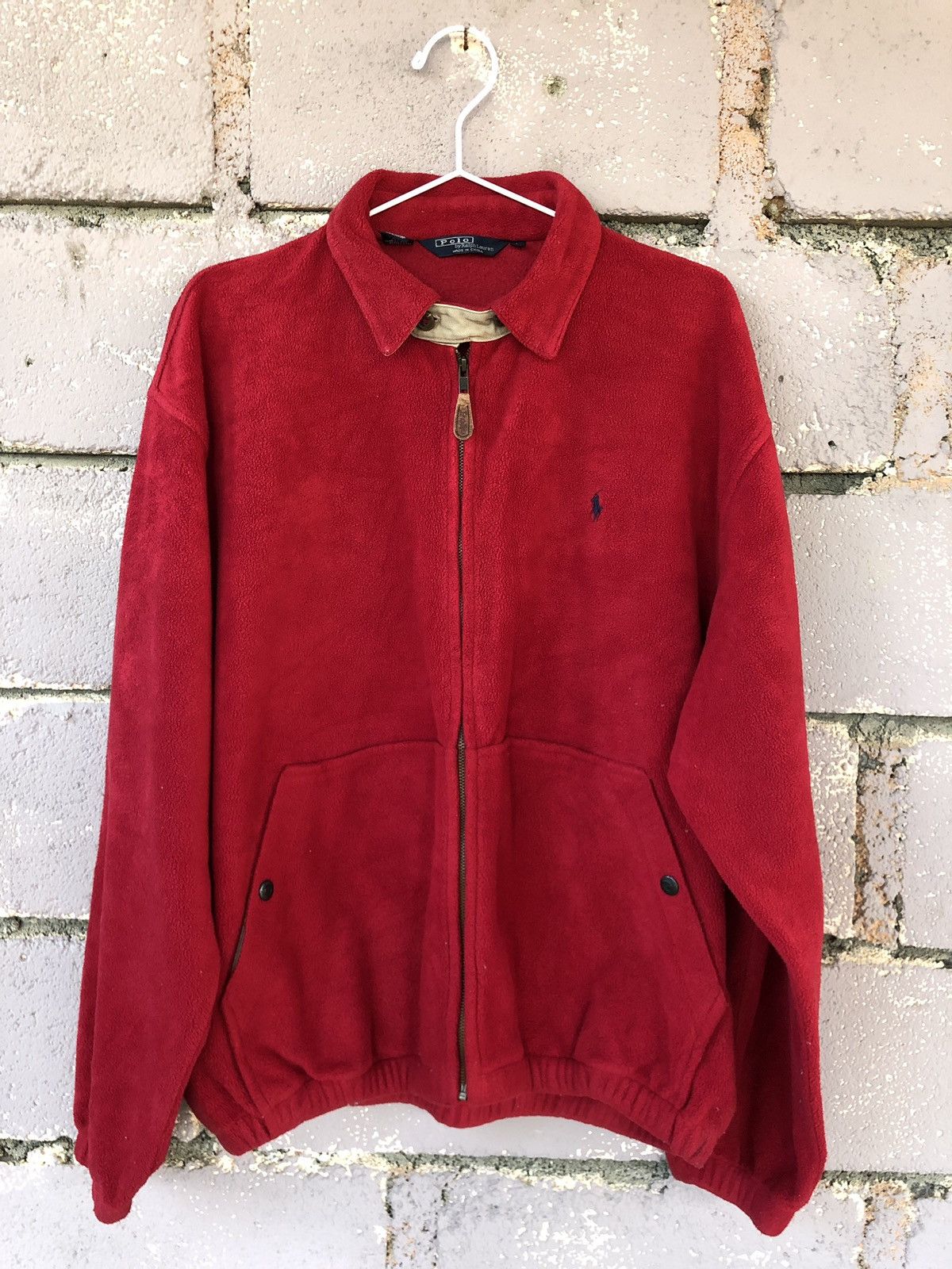 Polo Ralph Lauren Rare Polo Ralph Lauren Red Jacket Size US L / EU 52-54 / 3 - 1 Thumbnail