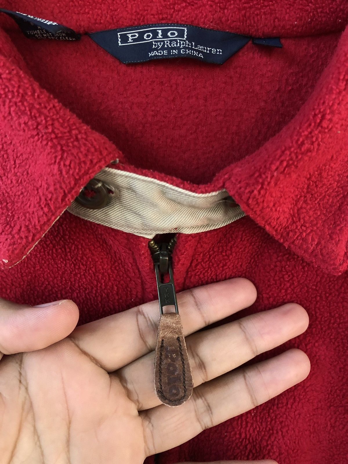 Polo Ralph Lauren Rare Polo Ralph Lauren Red Jacket Size US L / EU 52-54 / 3 - 3 Thumbnail