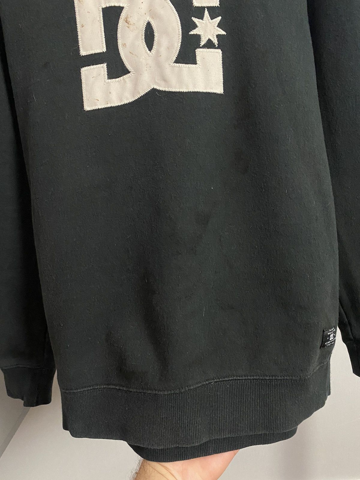 DC × Vintage Vintage DC Logo Black Sweatshirt Size US M / EU 48-50 / 2 - 4 Thumbnail