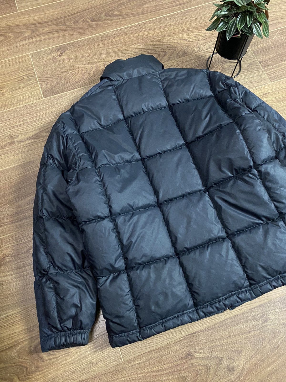 Nike × Vintage Vintage Nike Quilted Puffer Black Jacket Size US S / EU 44-46 / 1 - 17 Thumbnail