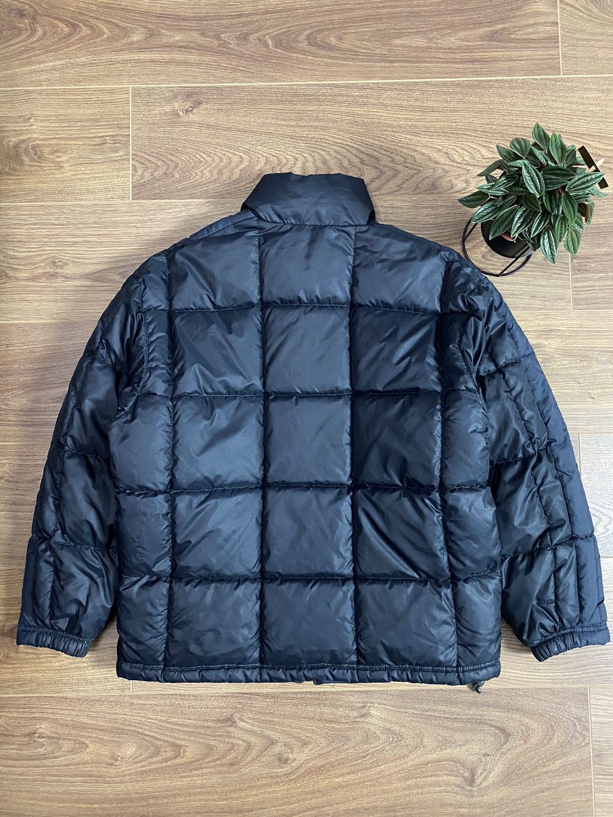 Nike × Vintage Vintage Nike Quilted Puffer Black Jacket Size US S / EU 44-46 / 1 - 16 Thumbnail