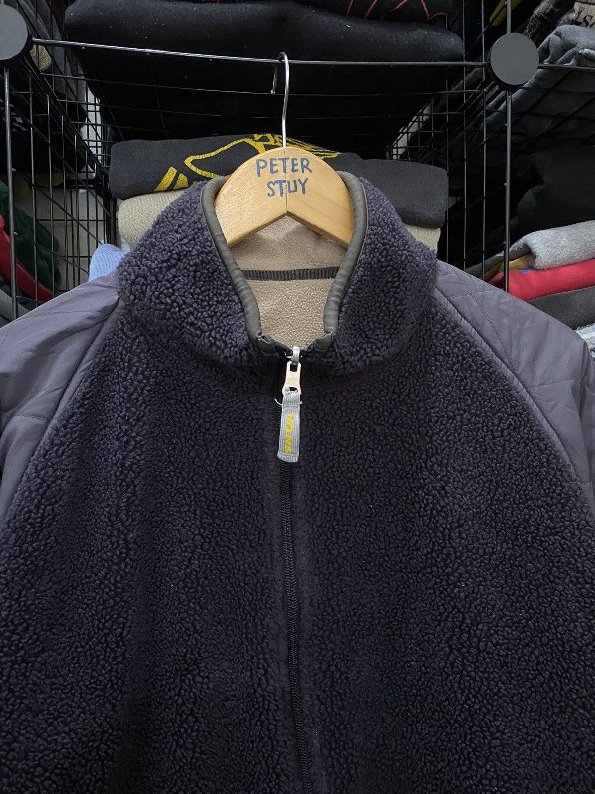 Vans × Vintage VINTAGE VANS REVERSIBLE FLEECE JACKET Size US L / EU 52-54 / 3 - 5 Thumbnail