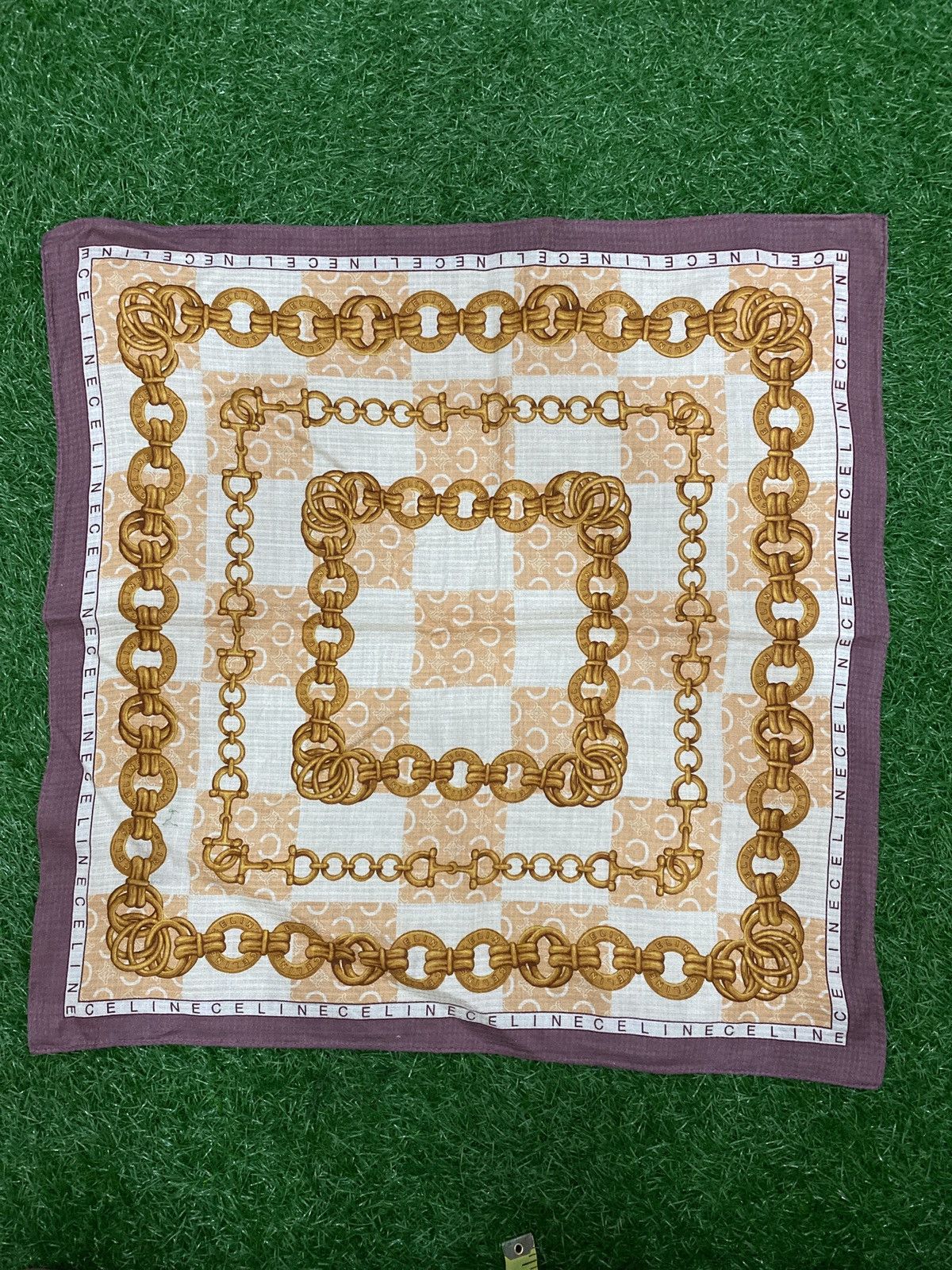 Celine CELINE HANDKERCHIEF NICE DESIGN Size ONE SIZE - 1 Thumbnail