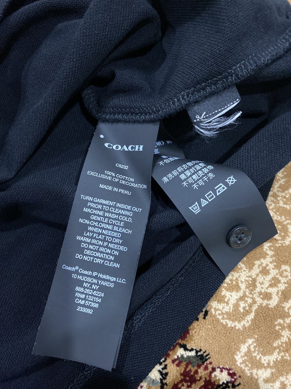 Coach Coach Sidetape Logo Black Polo Size US L / EU 52-54 / 3 - 10 Thumbnail