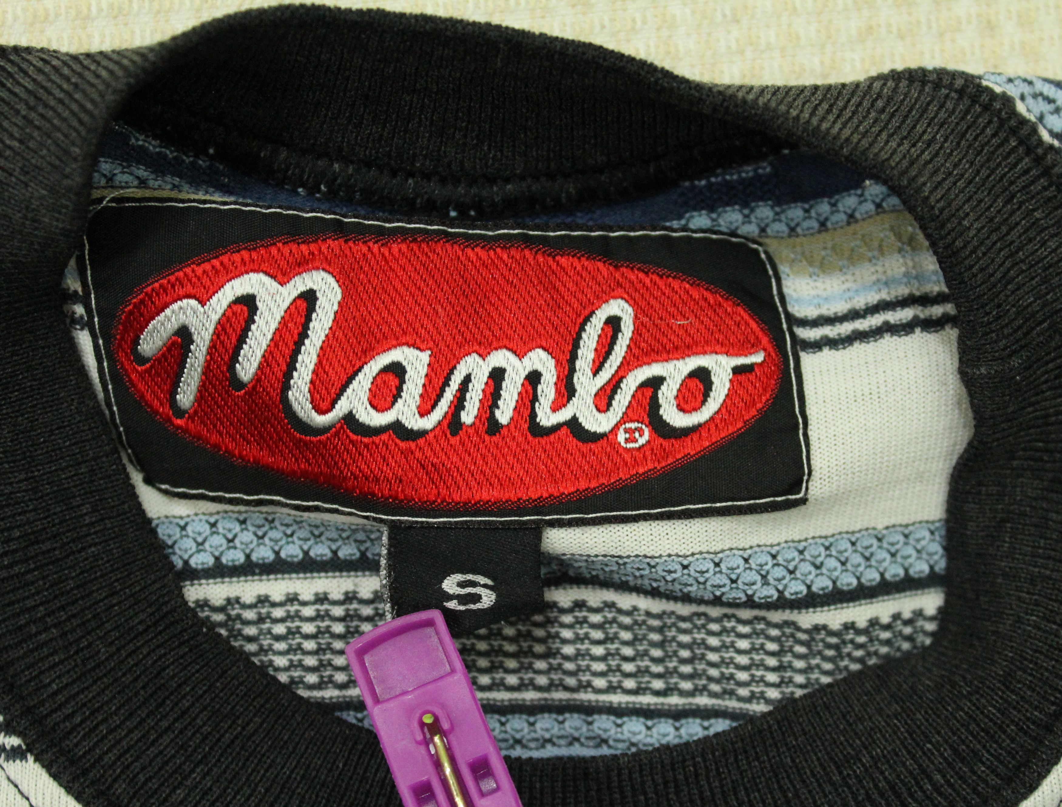 Mambo × Stussy × Vintage Vintage MAMBO T Shirt Striped Surf Skate Grunge Size US S / EU 44-46 / 1 - 10 Thumbnail