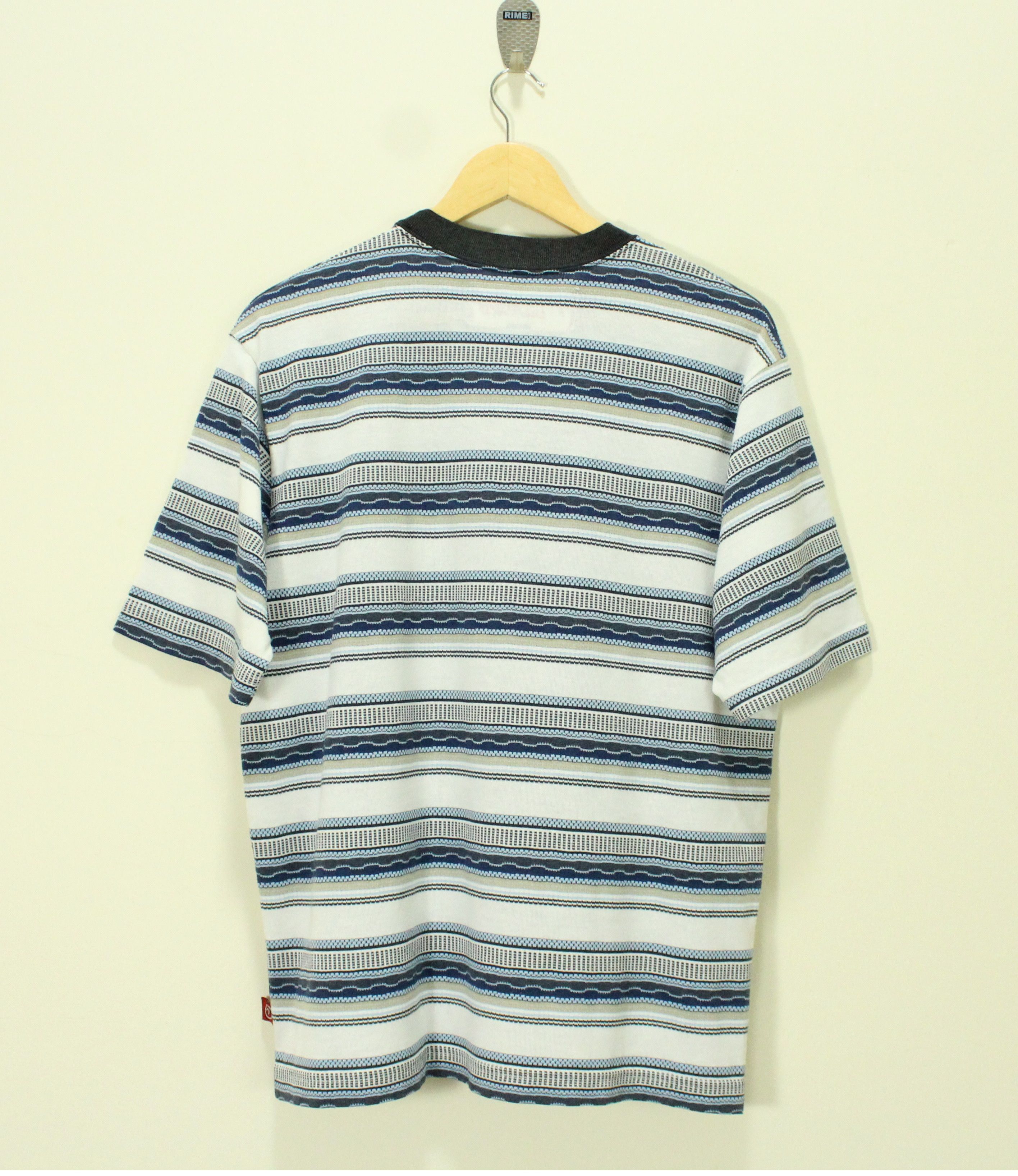 Mambo × Stussy × Vintage Vintage MAMBO T Shirt Striped Surf Skate Grunge Size US S / EU 44-46 / 1 - 6 Thumbnail