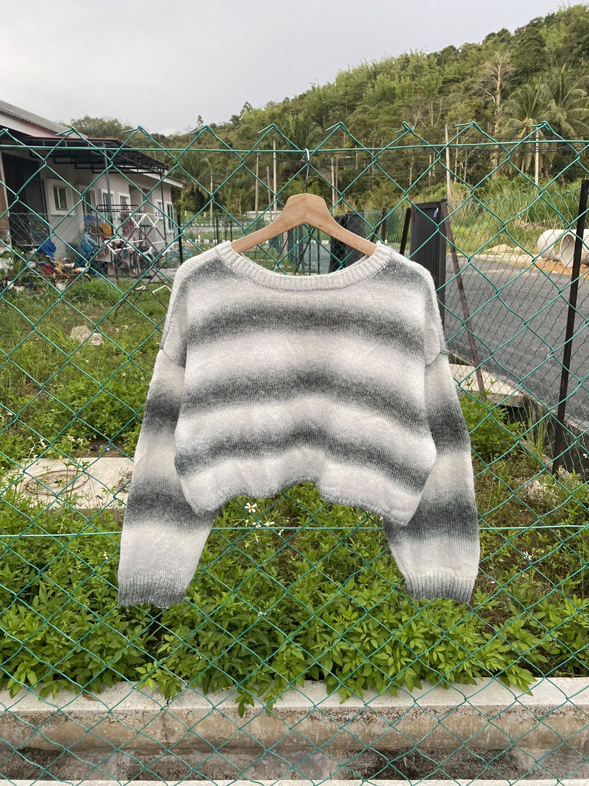 Japanese Brand Archives shadow striped crop top Size M / US 6-8 / IT 42-44 - 2 Thumbnail