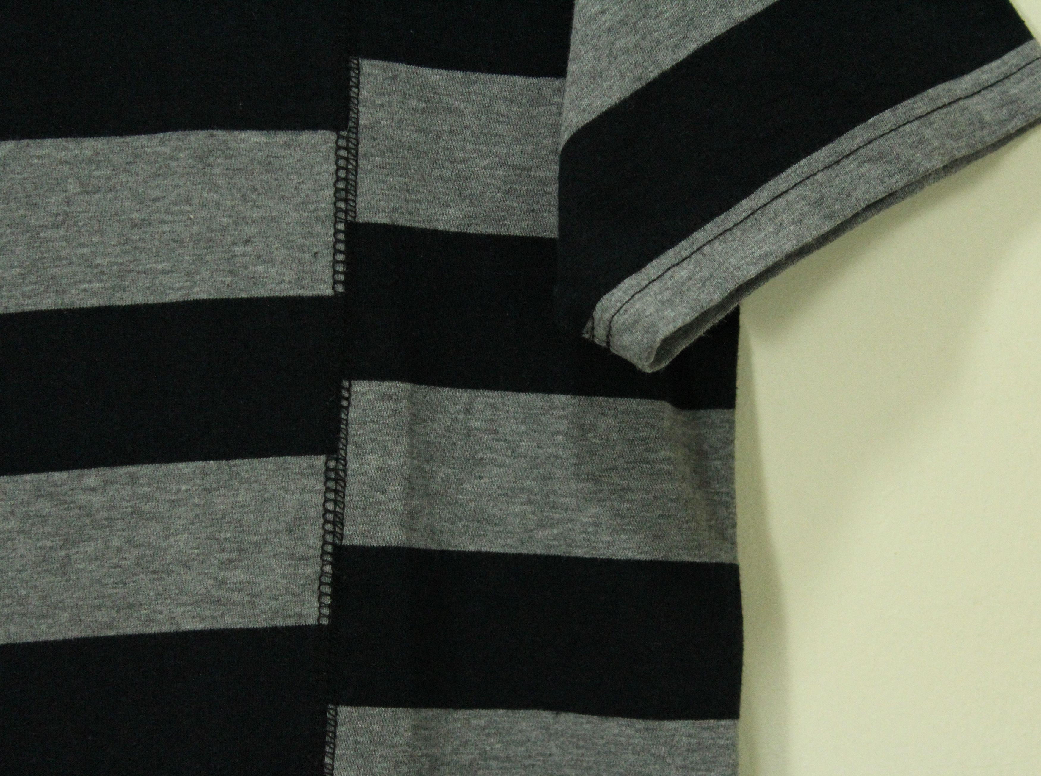 Beams Plus BEAMS PLUS T Shirt Hemp Striped Patchwork Prisoner Borderbum Size US M / EU 48-50 / 2 - 3 Thumbnail