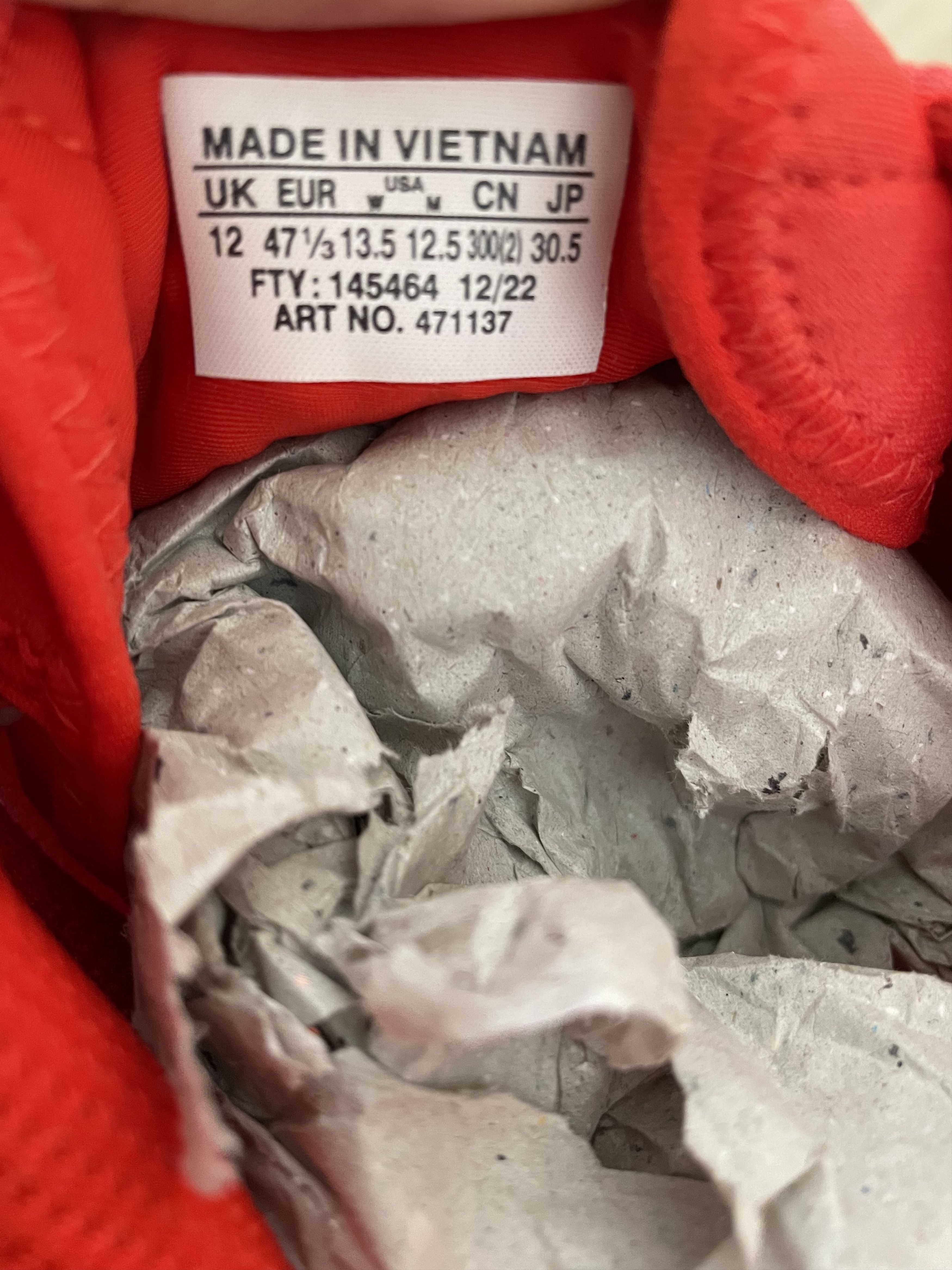 Salomon XT-6 10th Anniversary Fiery Red Size US 12.5 / EU 45-46 - 5 Thumbnail