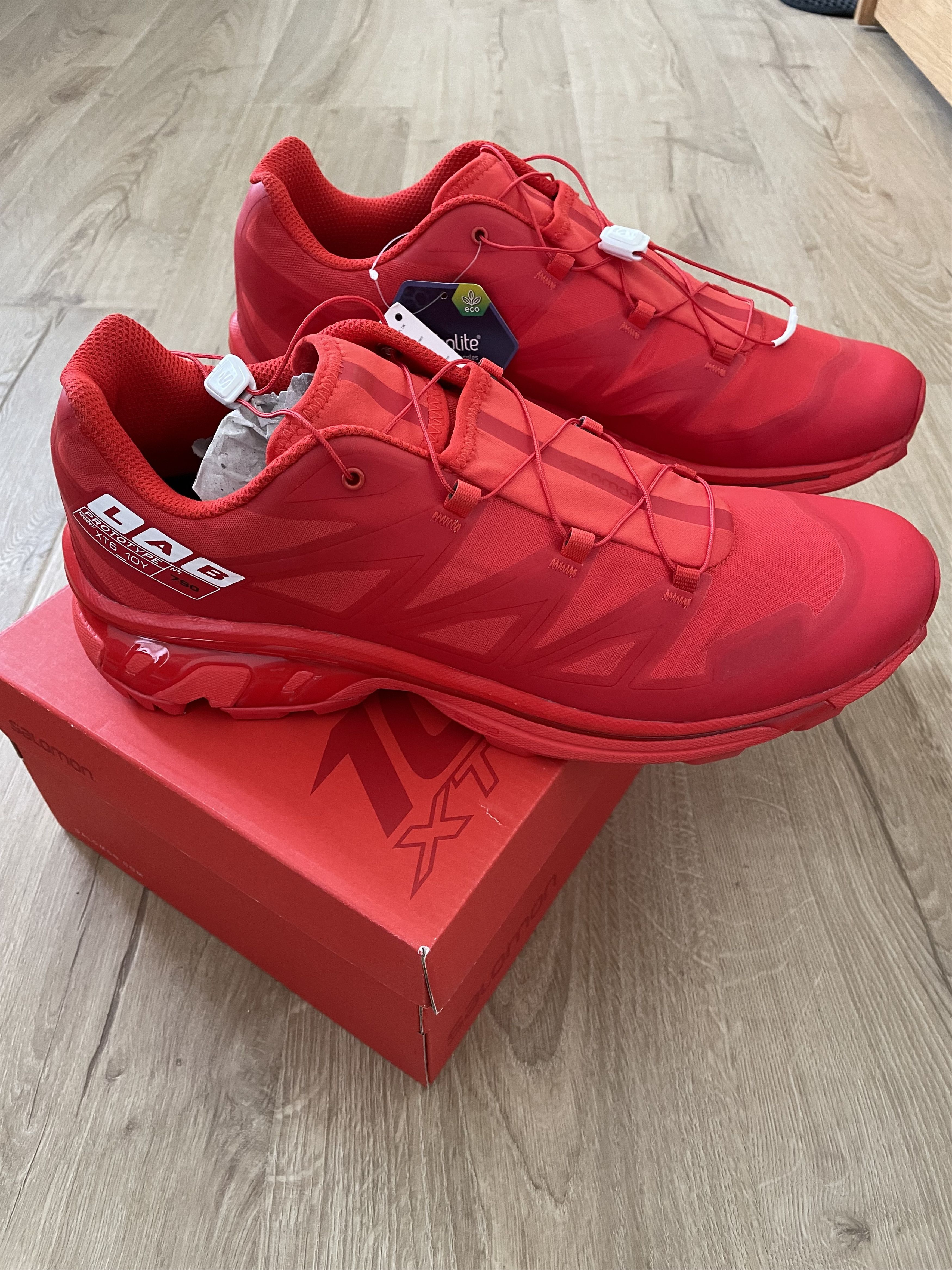 Salomon XT-6 10th Anniversary Fiery Red Size US 12.5 / EU 45-46 - 1 Thumbnail