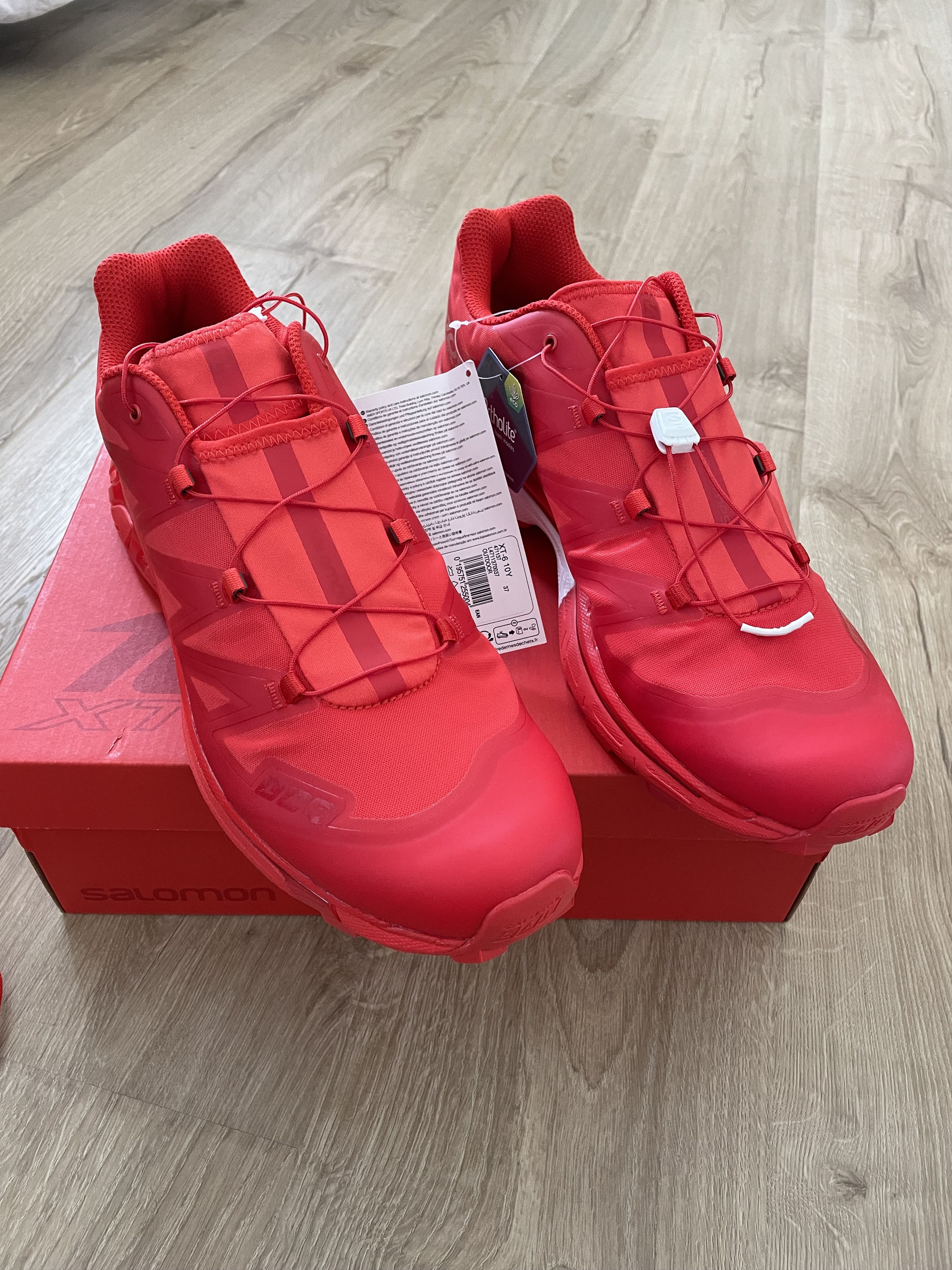 Salomon XT-6 10th Anniversary Fiery Red Size US 12.5 / EU 45-46 - 2 Thumbnail