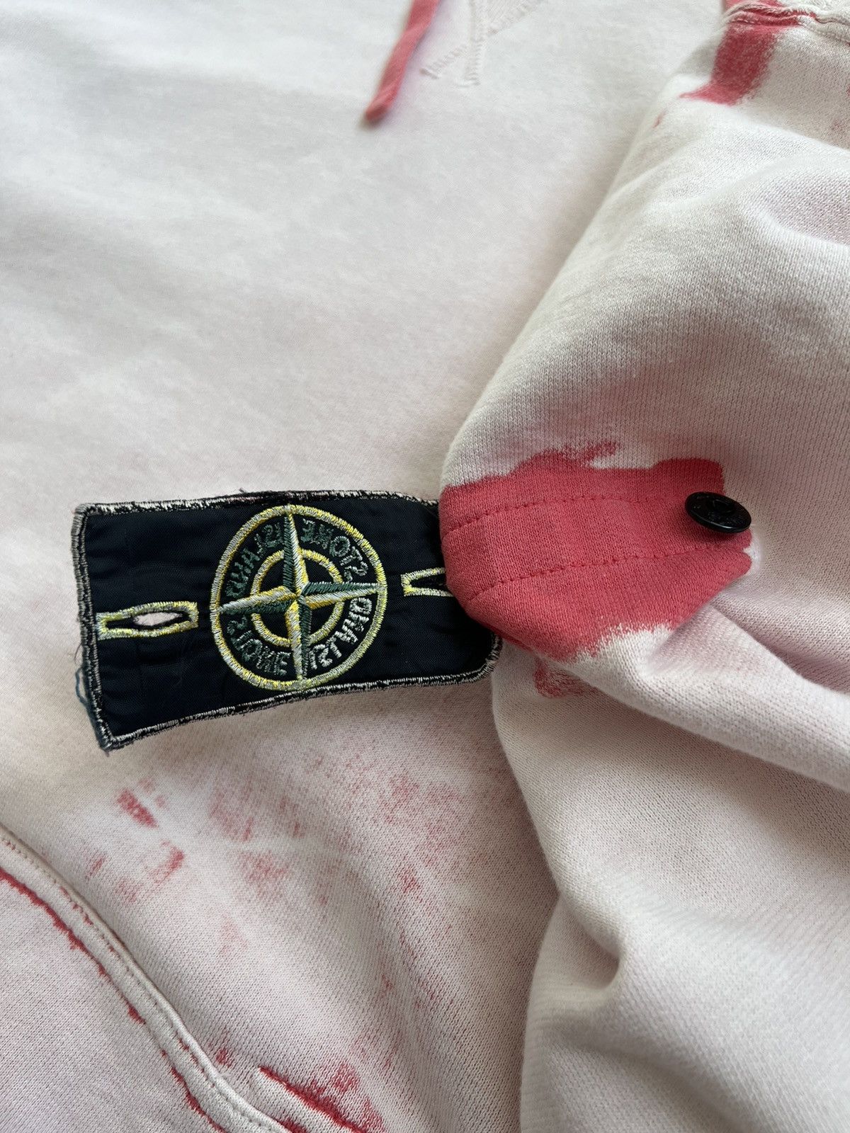 Stone Island 🔥Rare Stone Island Hand Corrosion Hoodie/Stone Island Hoodie Size US XL / EU 56 / 4 - 9 Thumbnail