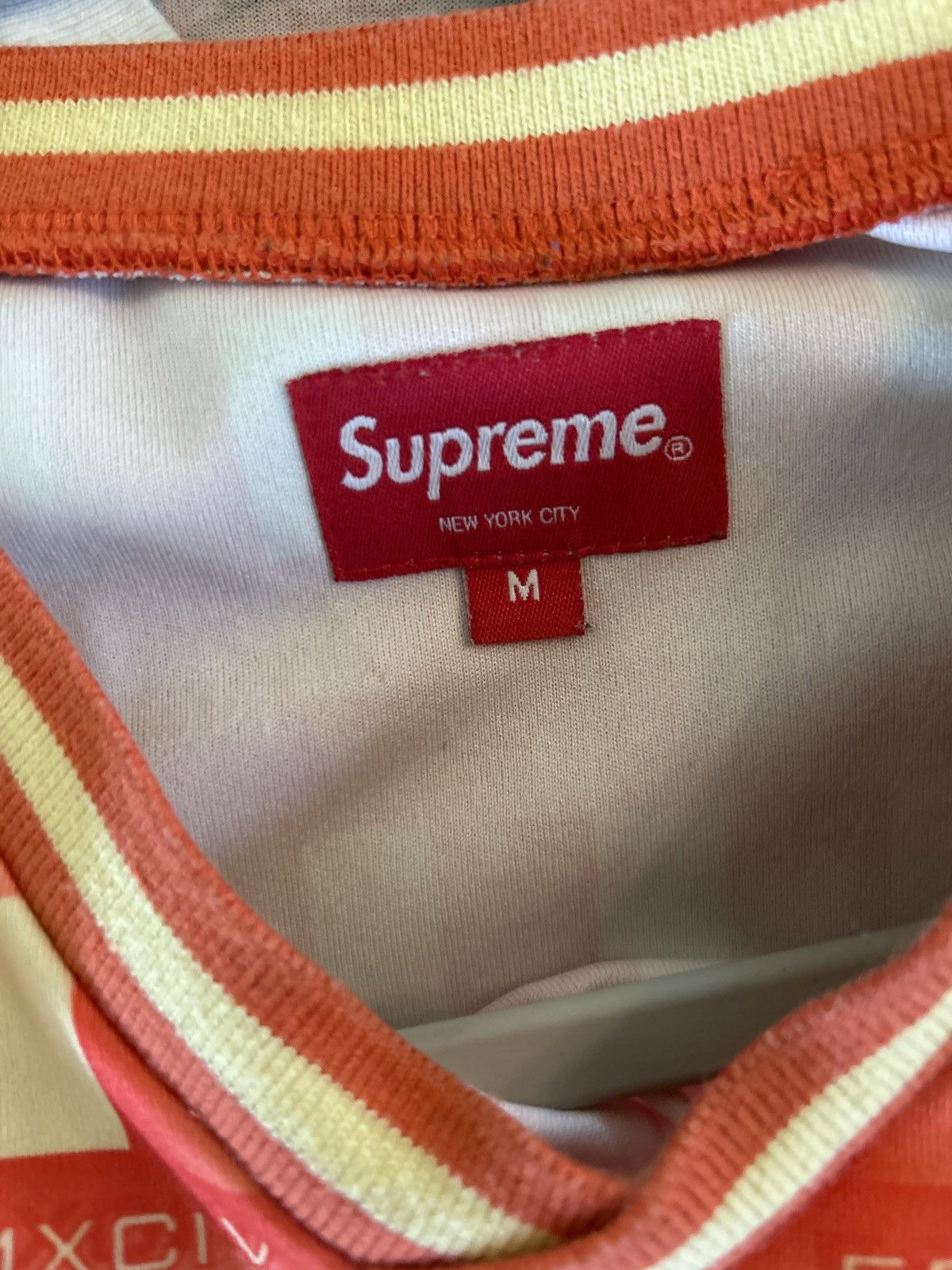 Supreme Supreme Grid Soccer Jersey SS20 Size US M / EU 48-50 / 2 - 6 Thumbnail