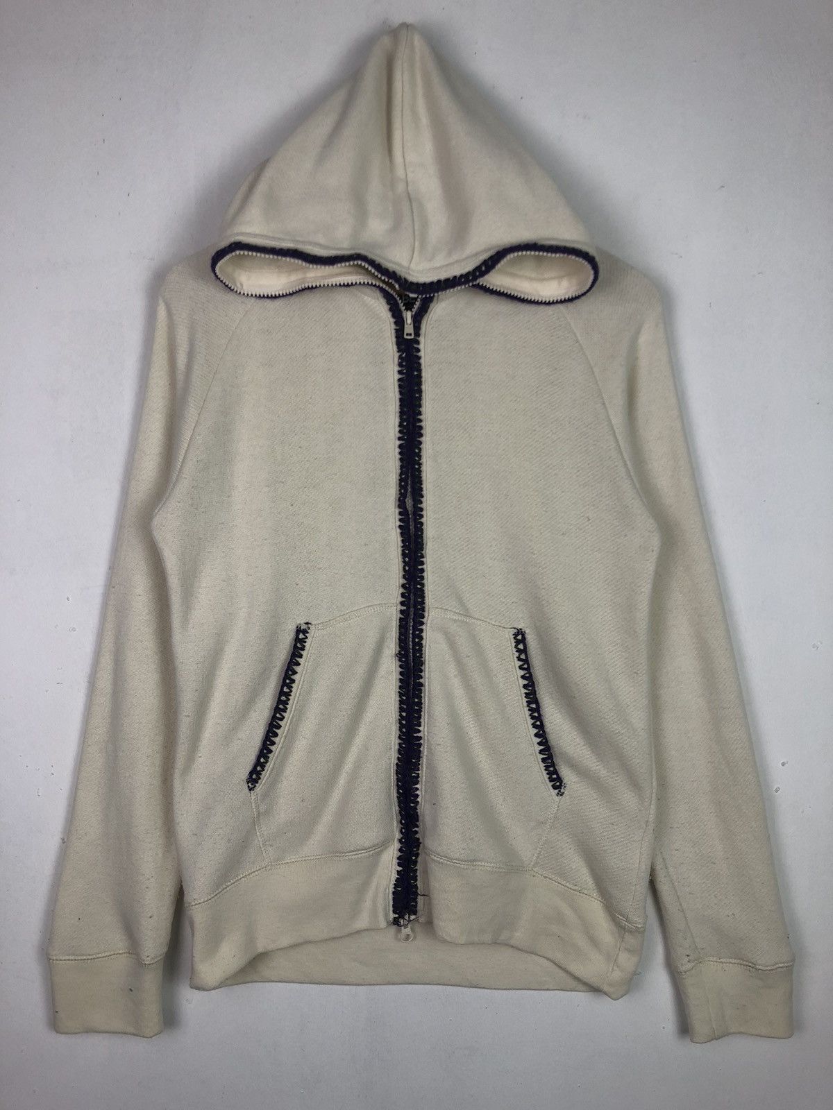 Vintage Beams Hoodie Full Zipper