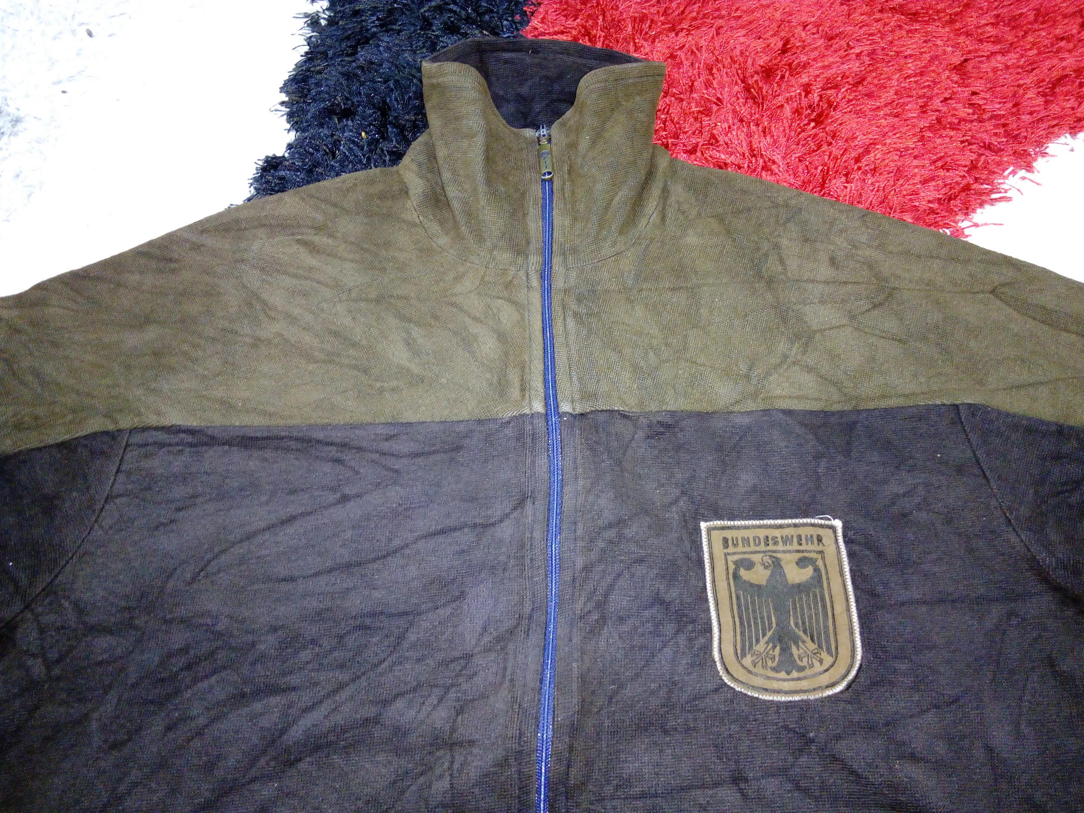 Vintage RARE Bundeswehr W.Germany Army Military Sweater Sweatshirt Size US L / EU 52-54 / 3 - 4 Thumbnail