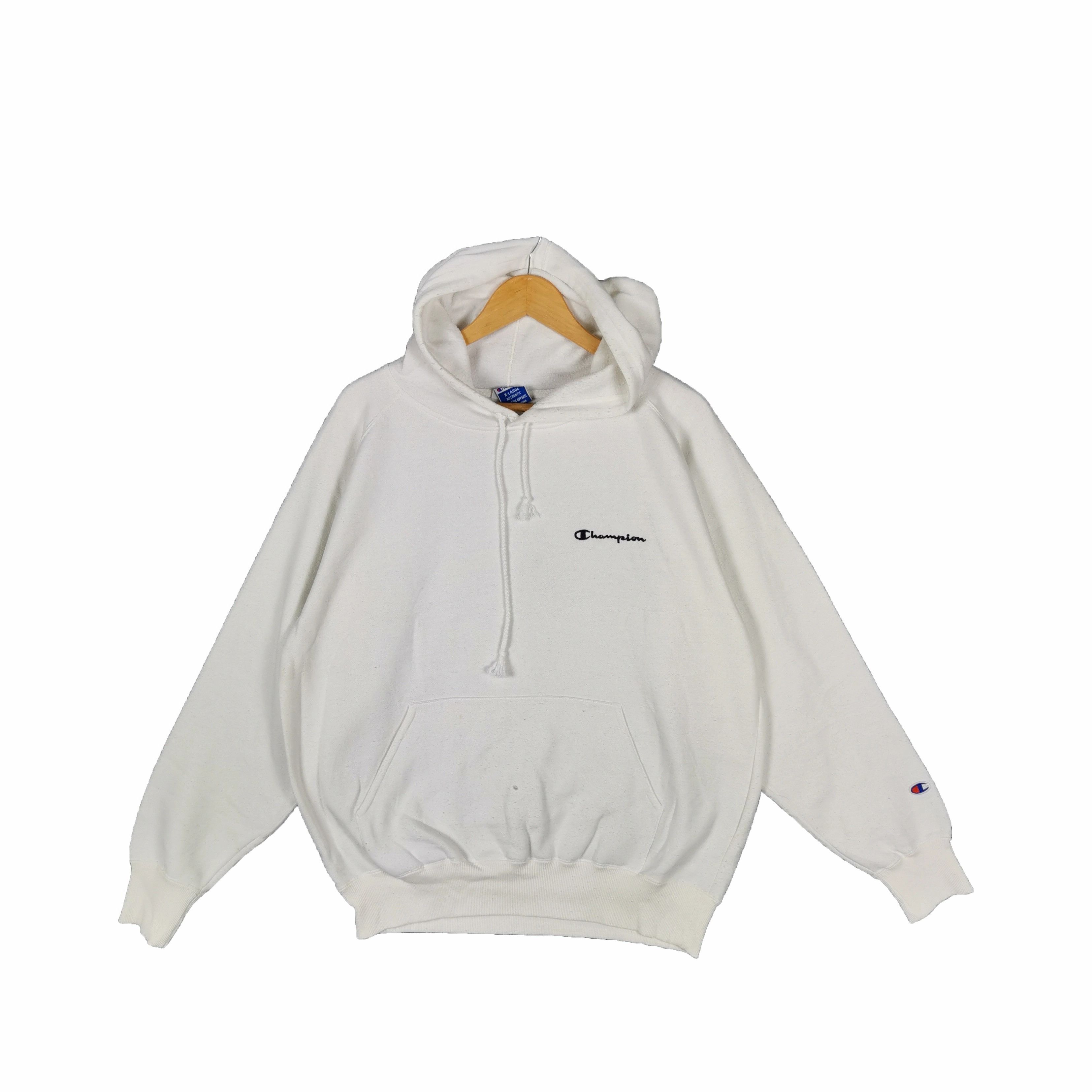 Champion × Vintage Vintage Champion Hoodie Sweatshirt Champion Sweater Size US XL / EU 56 / 4 - 1 Thumbnail