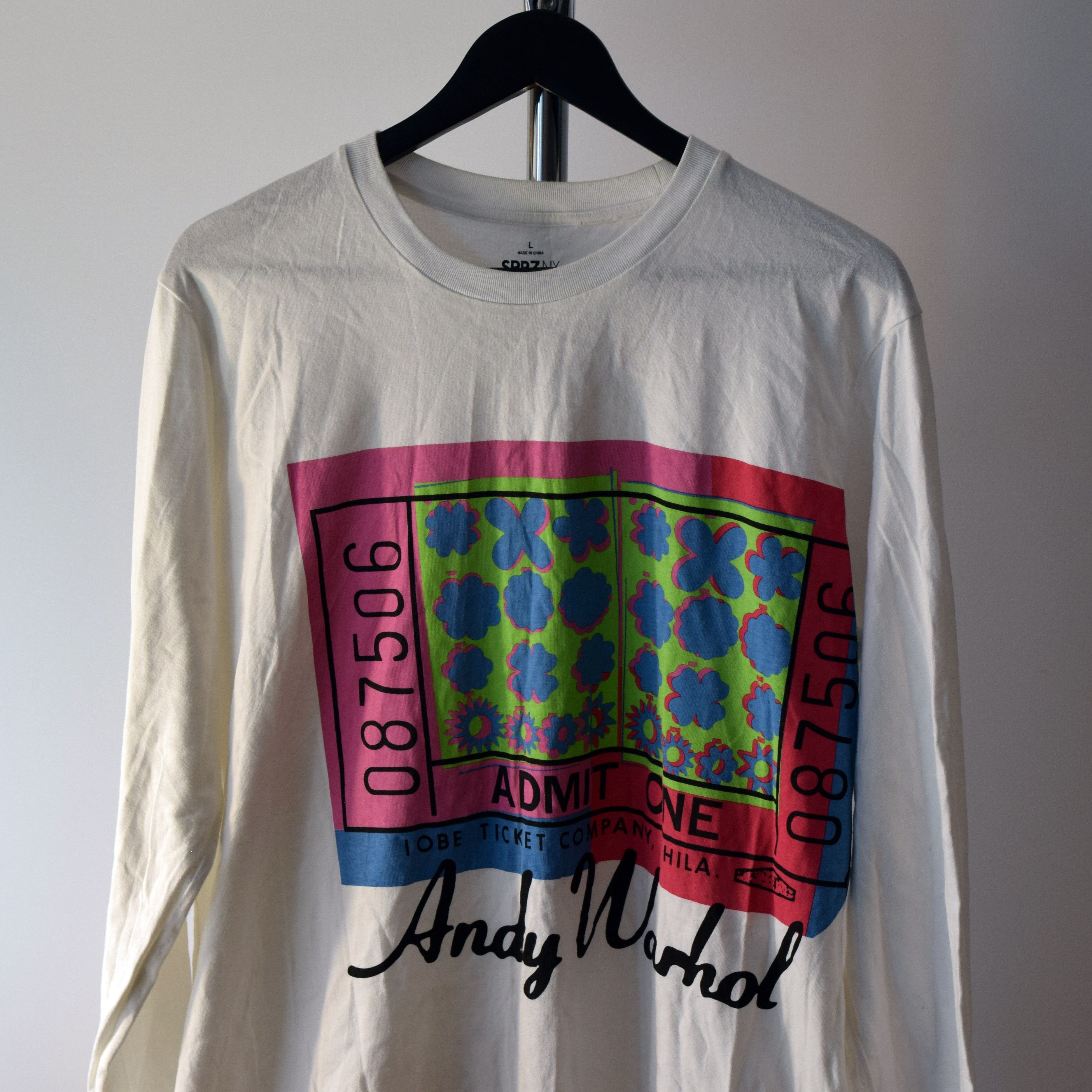 Andy Warhol × Uniqlo Graphite T-shirt Art Andy Warhol Uniqlo Black Tee Mans Size US M / EU 48-50 / 2 - 2 Thumbnail