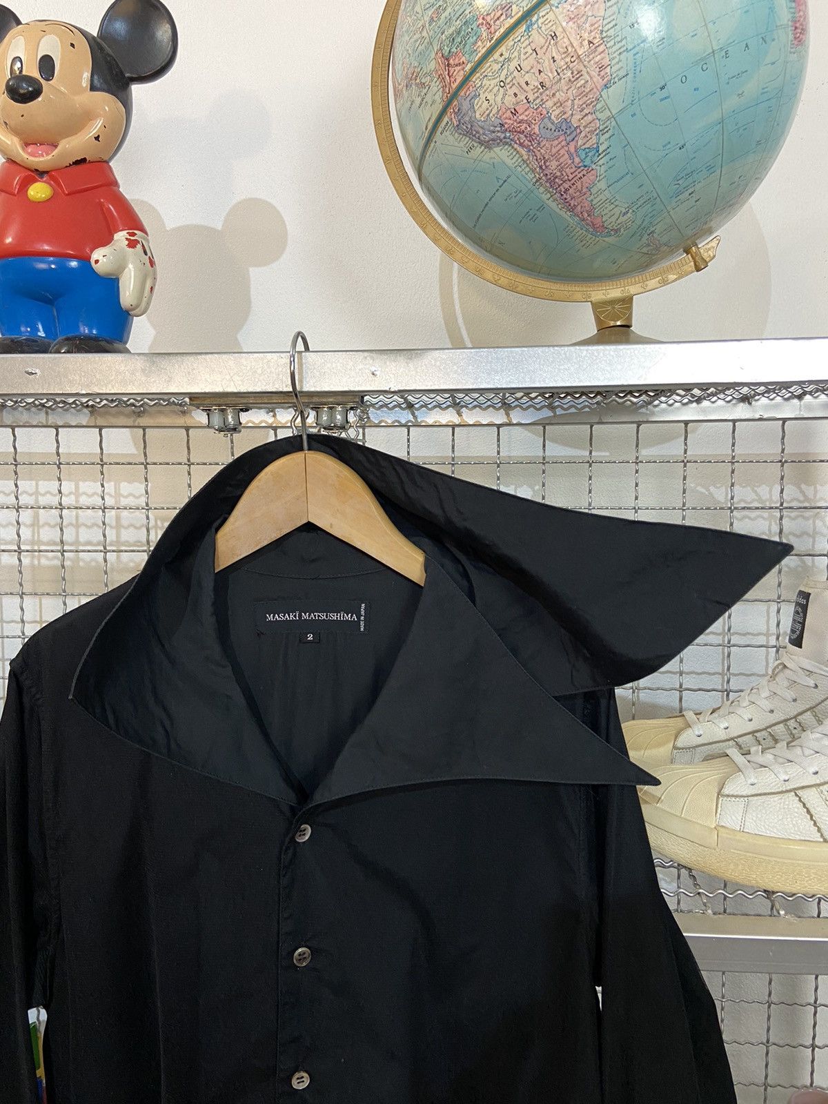 Masaki Matsushima Masaki Matsushima Asymmetric Collar Mesh Layers Shirt Size US M / EU 48-50 / 2 - 7 Thumbnail