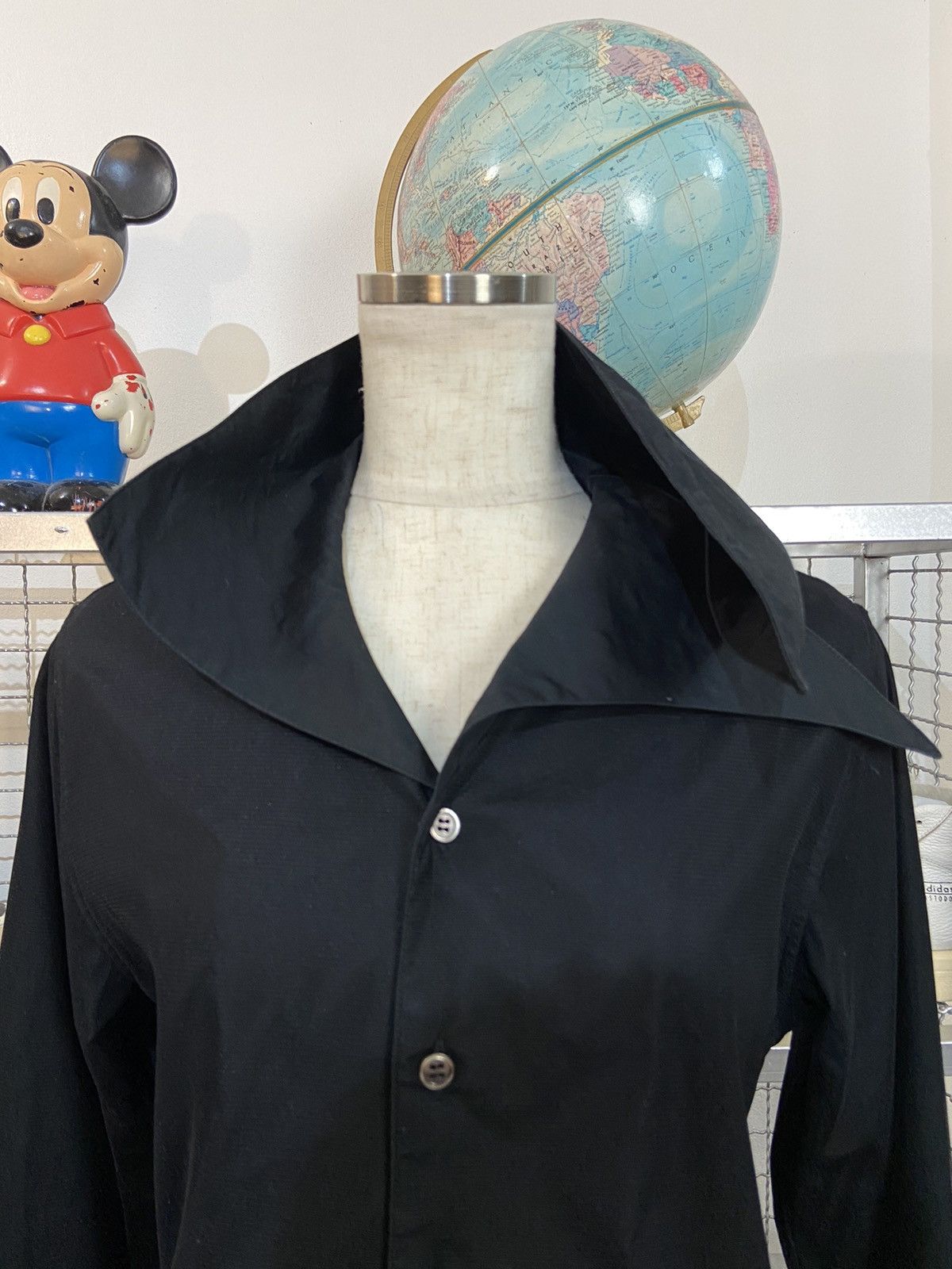Masaki Matsushima Masaki Matsushima Asymmetric Collar Mesh Layers Shirt Size US M / EU 48-50 / 2 - 21 Thumbnail