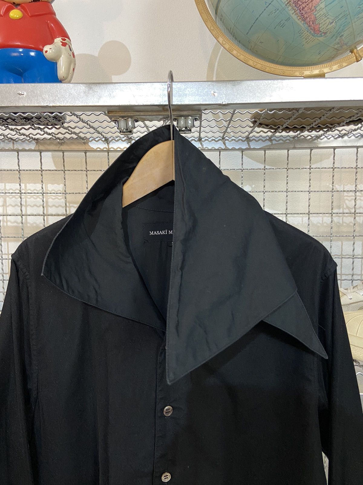 Masaki Matsushima Masaki Matsushima Asymmetric Collar Mesh Layers Shirt Size US M / EU 48-50 / 2 - 8 Thumbnail