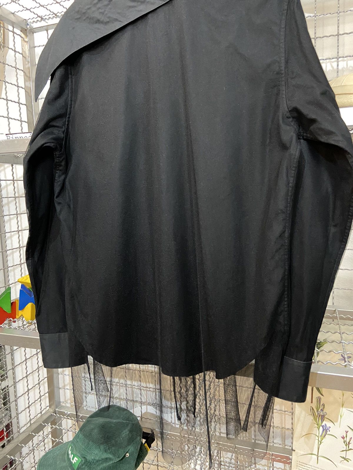 Masaki Matsushima Masaki Matsushima Asymmetric Collar Mesh Layers Shirt Size US M / EU 48-50 / 2 - 12 Thumbnail
