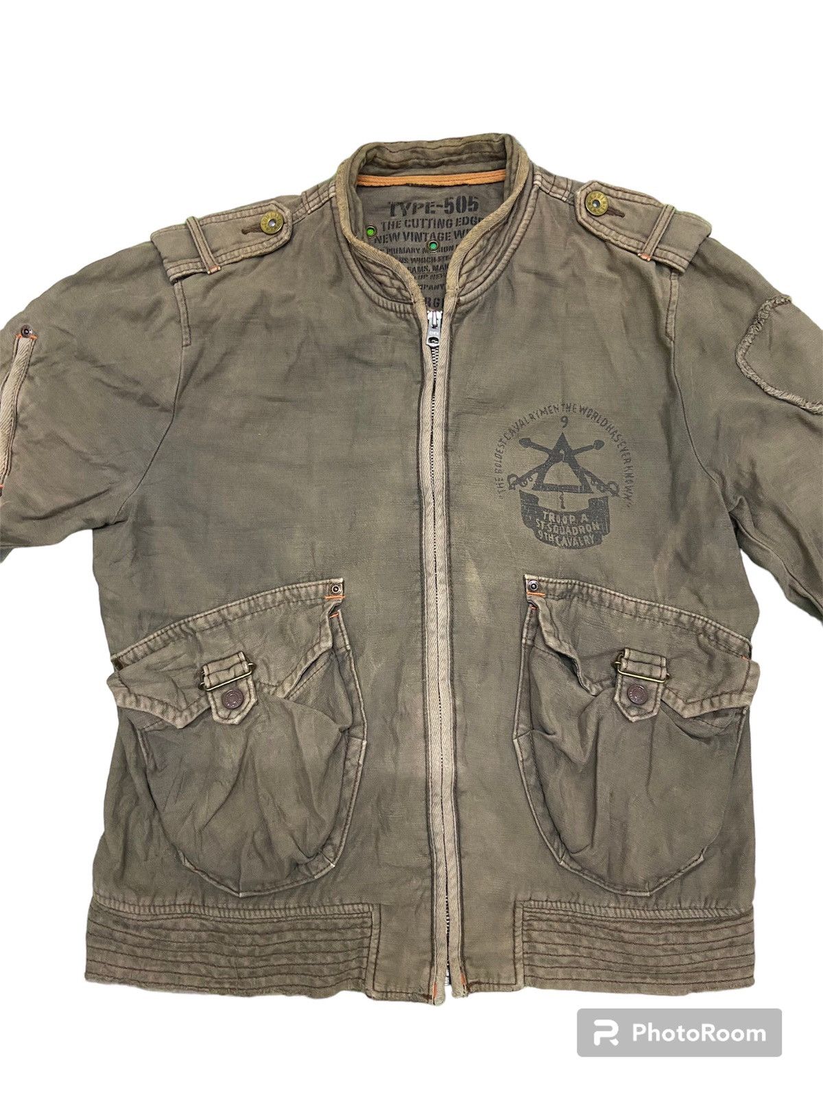 Edwin 🔥🔥🔥Rare vintage edwin jacket multi pocket military style Size US L / EU 52-54 / 3 - 2 Thumbnail