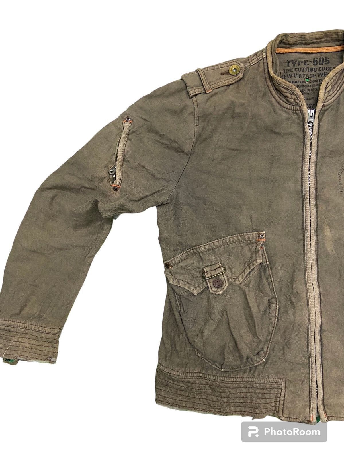 Edwin 🔥🔥🔥Rare vintage edwin jacket multi pocket military style Size US L / EU 52-54 / 3 - 3 Thumbnail