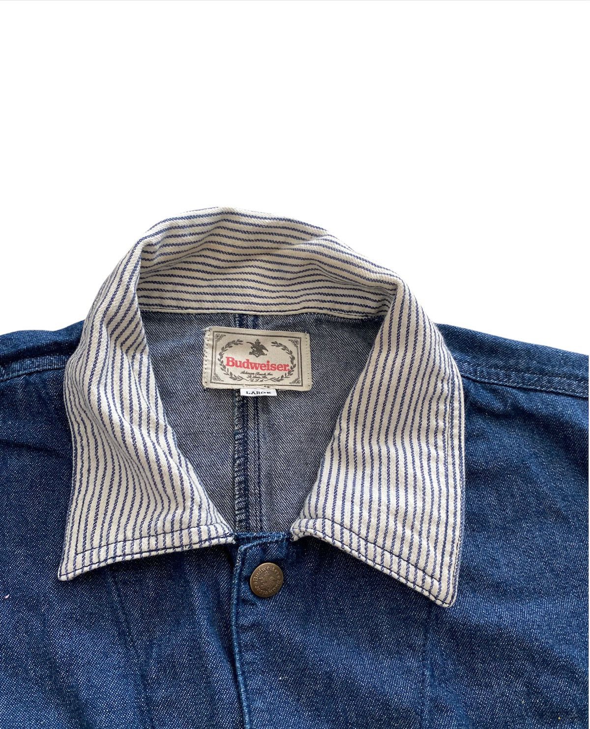 Blue Blue Japan × Budweiser × Vintage Vintage Budweiser Vest Pachwork nice designer Size US L / EU 52-54 / 3 - 5 Thumbnail