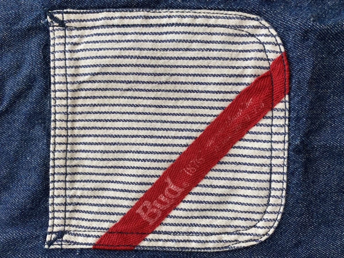 Blue Blue Japan × Budweiser × Vintage Vintage Budweiser Vest Pachwork nice designer Size US L / EU 52-54 / 3 - 9 Thumbnail