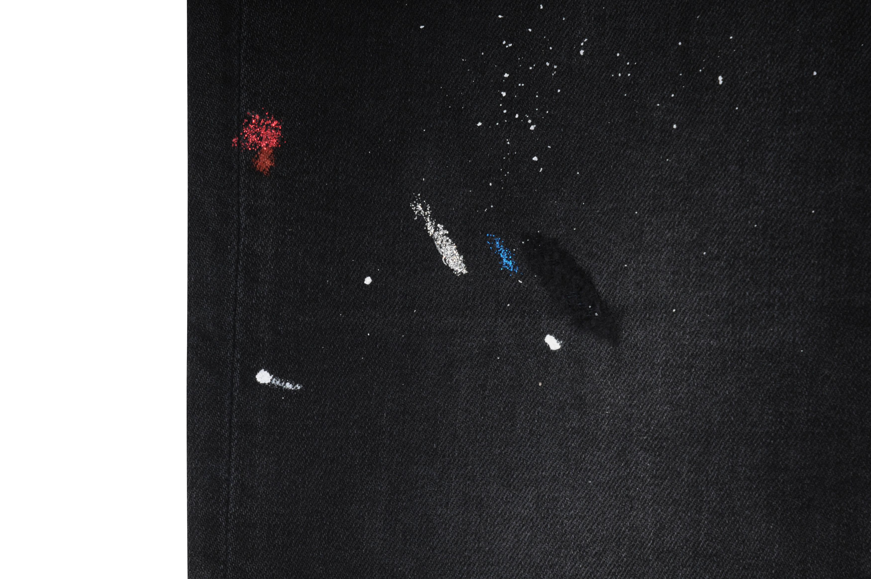 Amiri Paint Splatter Broken Knee Blowout Distressed Skinny Jeans Size US 36 / EU 52 - 7 Thumbnail