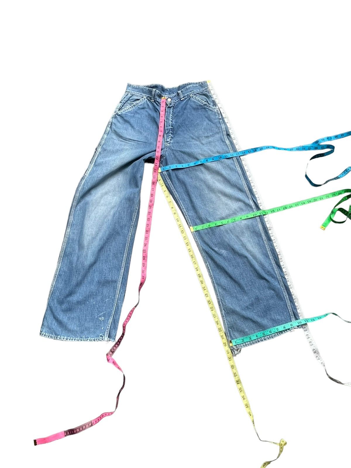 Anvil × Vintage Vintage 50’s Anvil Brand Worker Denim Size US 31 - 21 Thumbnail