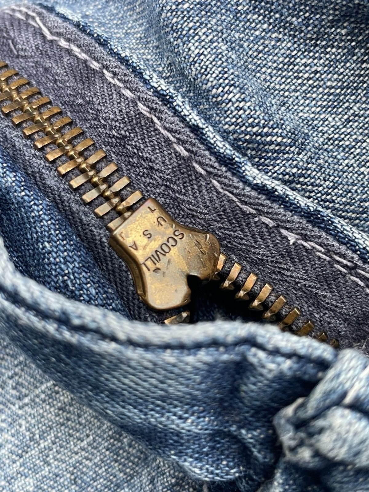 Anvil × Vintage Vintage 50’s Anvil Brand Worker Denim Size US 31 - 15 Thumbnail