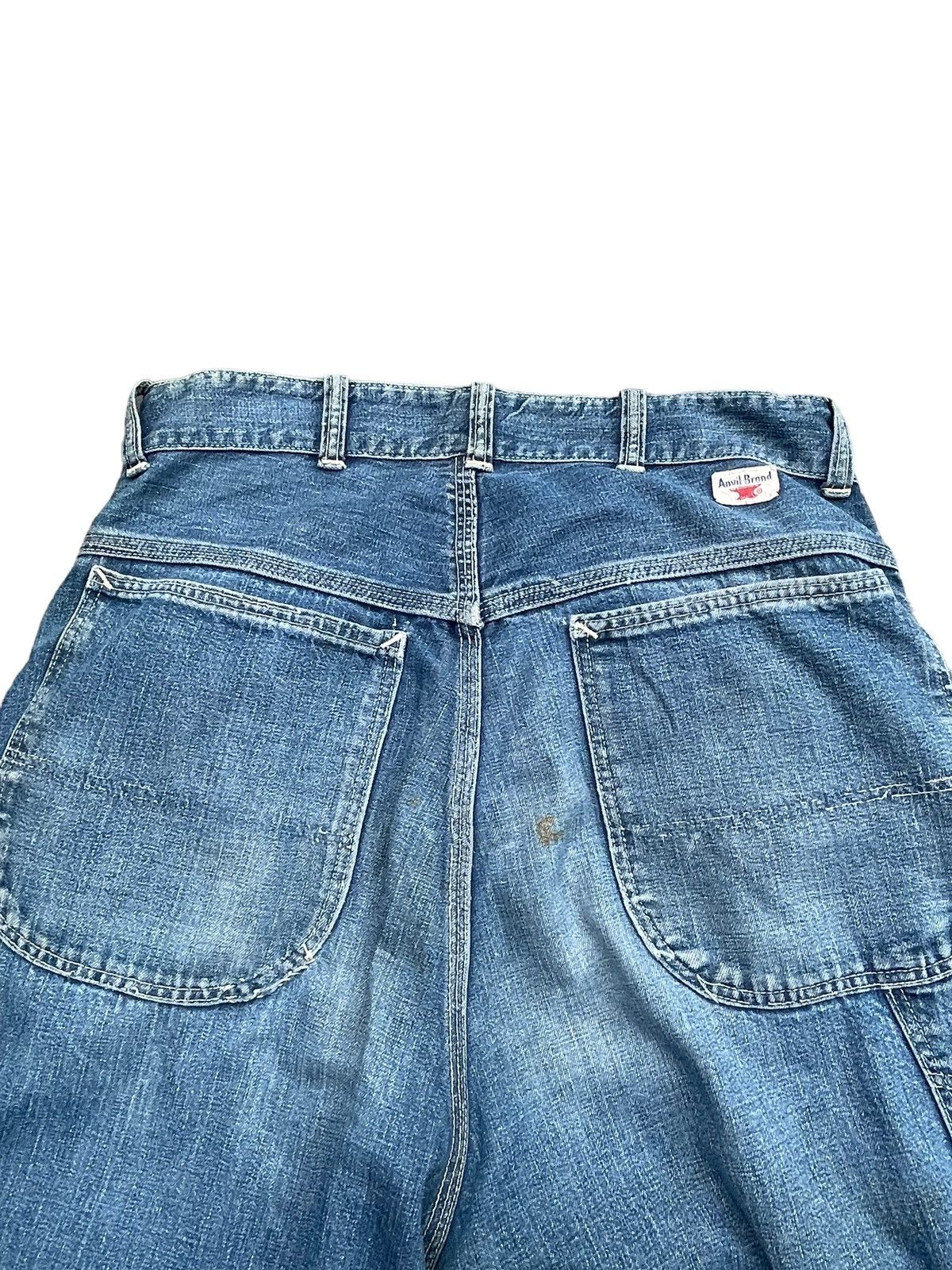 Anvil × Vintage Vintage 50’s Anvil Brand Worker Denim Size US 31 - 12 Thumbnail