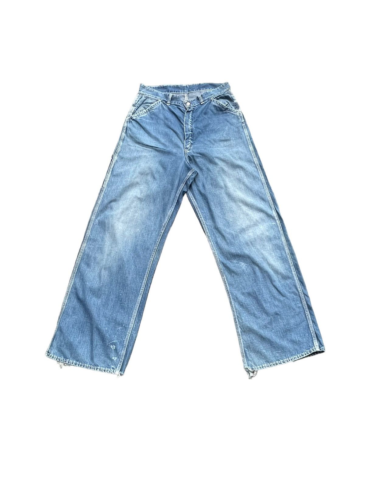 Anvil × Vintage Vintage 50’s Anvil Brand Worker Denim Size US 31 - 1 Thumbnail