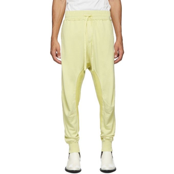 Image of Haider Ackermann Perth Moonshape Joggers in Yellow, Men's (Size 30)