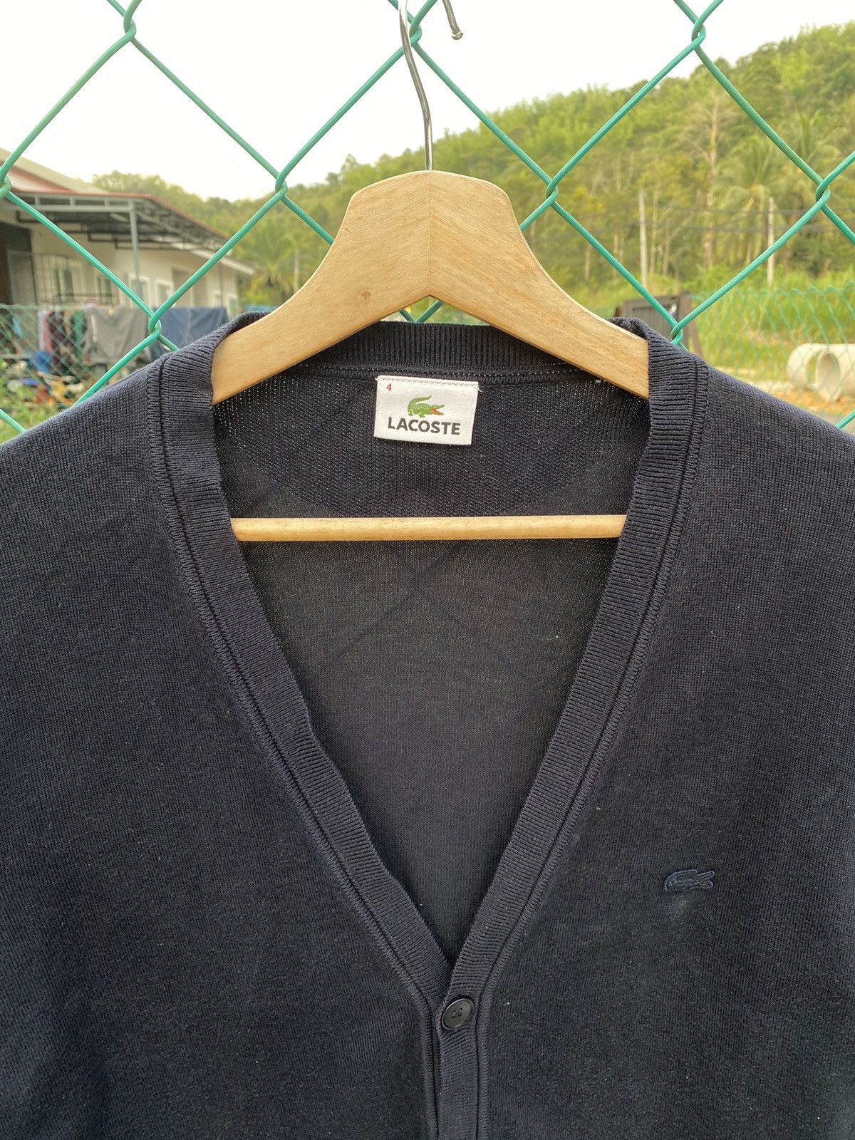Lacoste Lacoste shaggy cardigan Size XL / US 12-14 / IT 48-50 - 3 Thumbnail