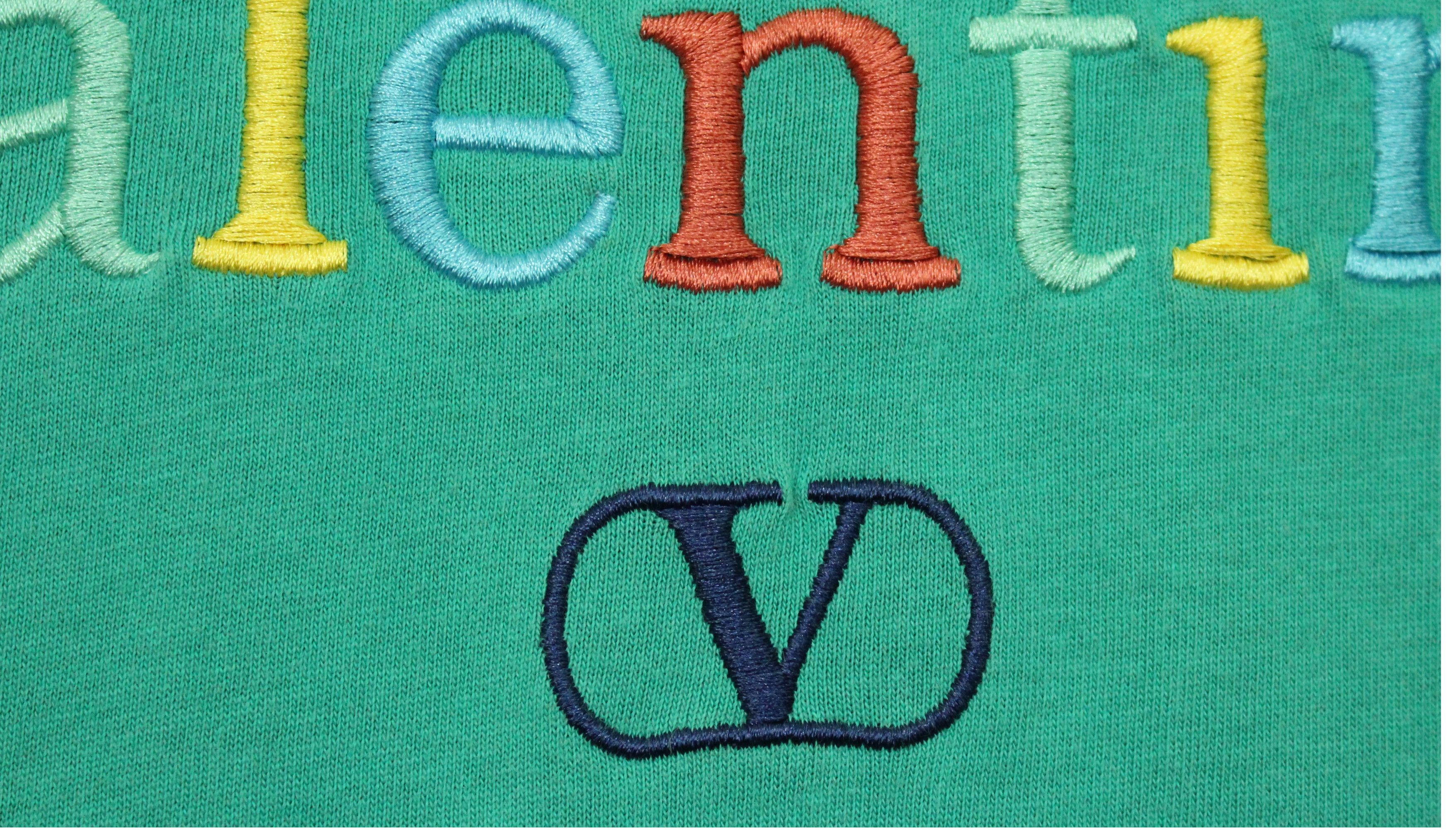 Vintage ITALIAN DESIGNER 🔥 VALENTINO T Shirt Embroidered Vintage Size US M / EU 48-50 / 2 - 7 Thumbnail