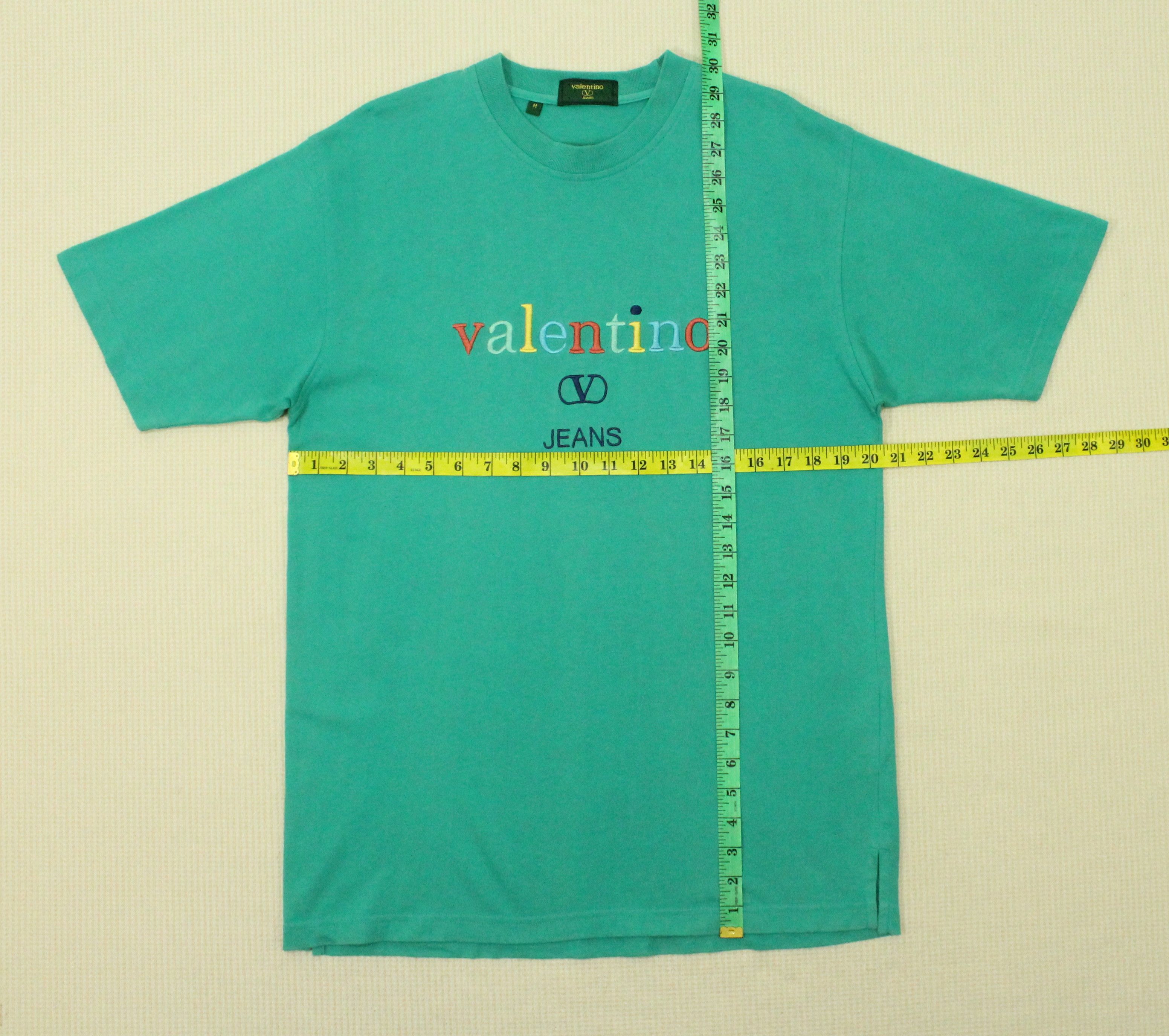 Vintage ITALIAN DESIGNER 🔥 VALENTINO T Shirt Embroidered Vintage Size US M / EU 48-50 / 2 - 11 Thumbnail