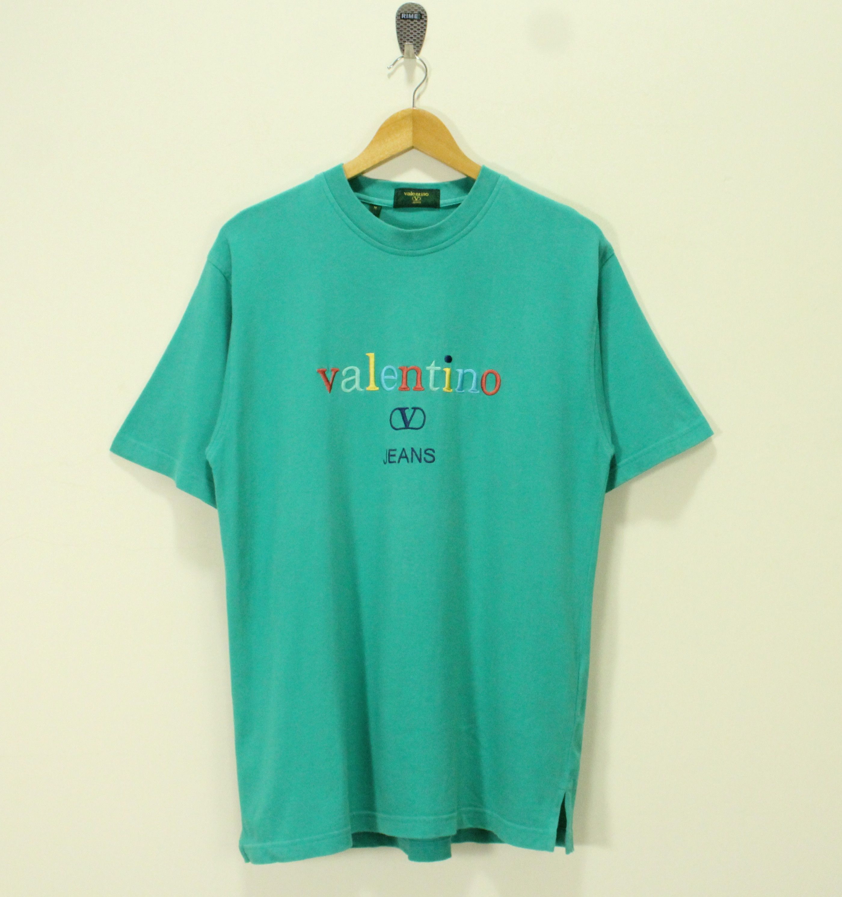 Vintage ITALIAN DESIGNER 🔥 VALENTINO T Shirt Embroidered Vintage Size US M / EU 48-50 / 2 - 2 Thumbnail