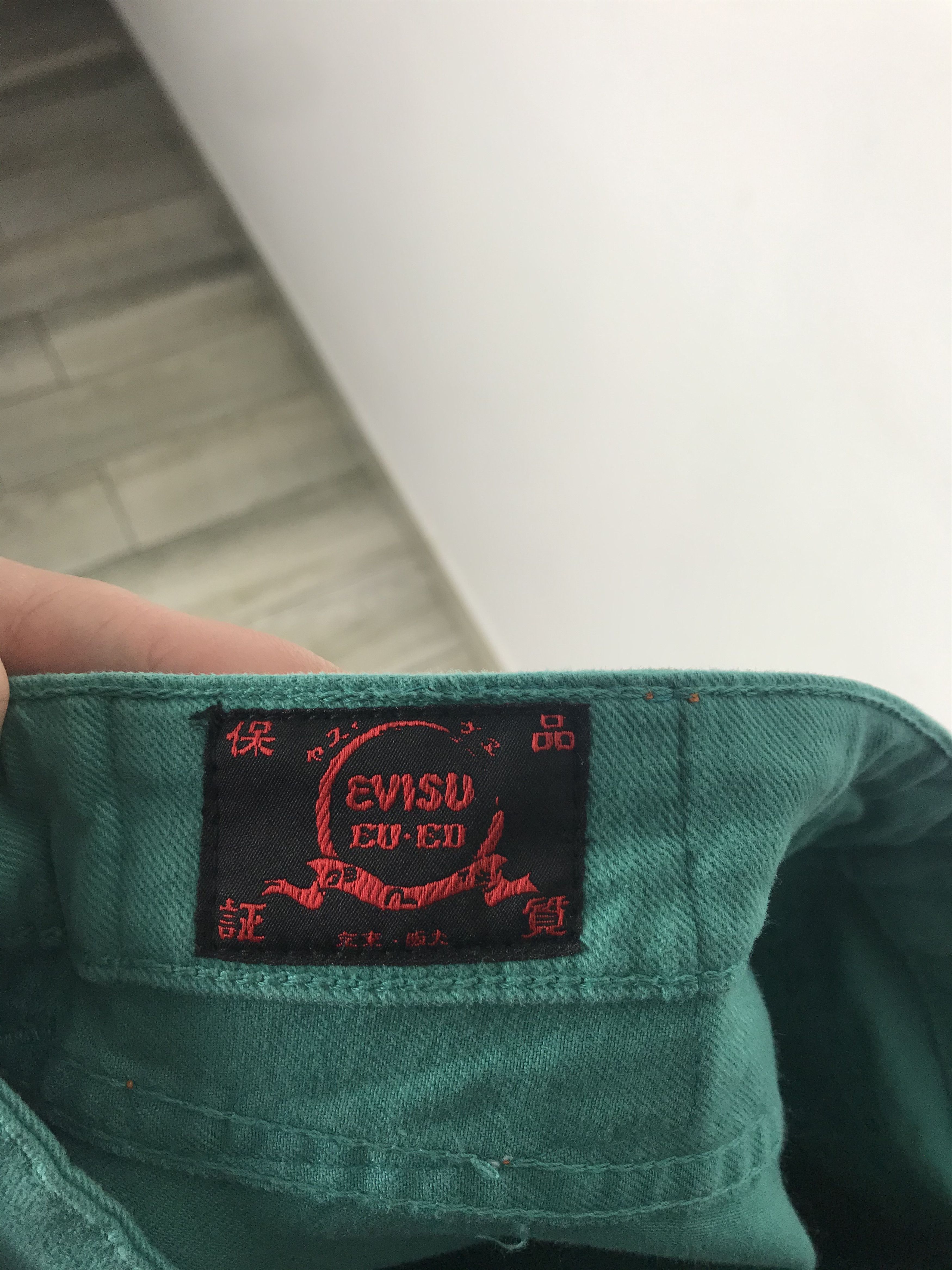 Vintage WMNS Evisu jeans pants DSWT Size US 28 / EU 44 - 13 Preview